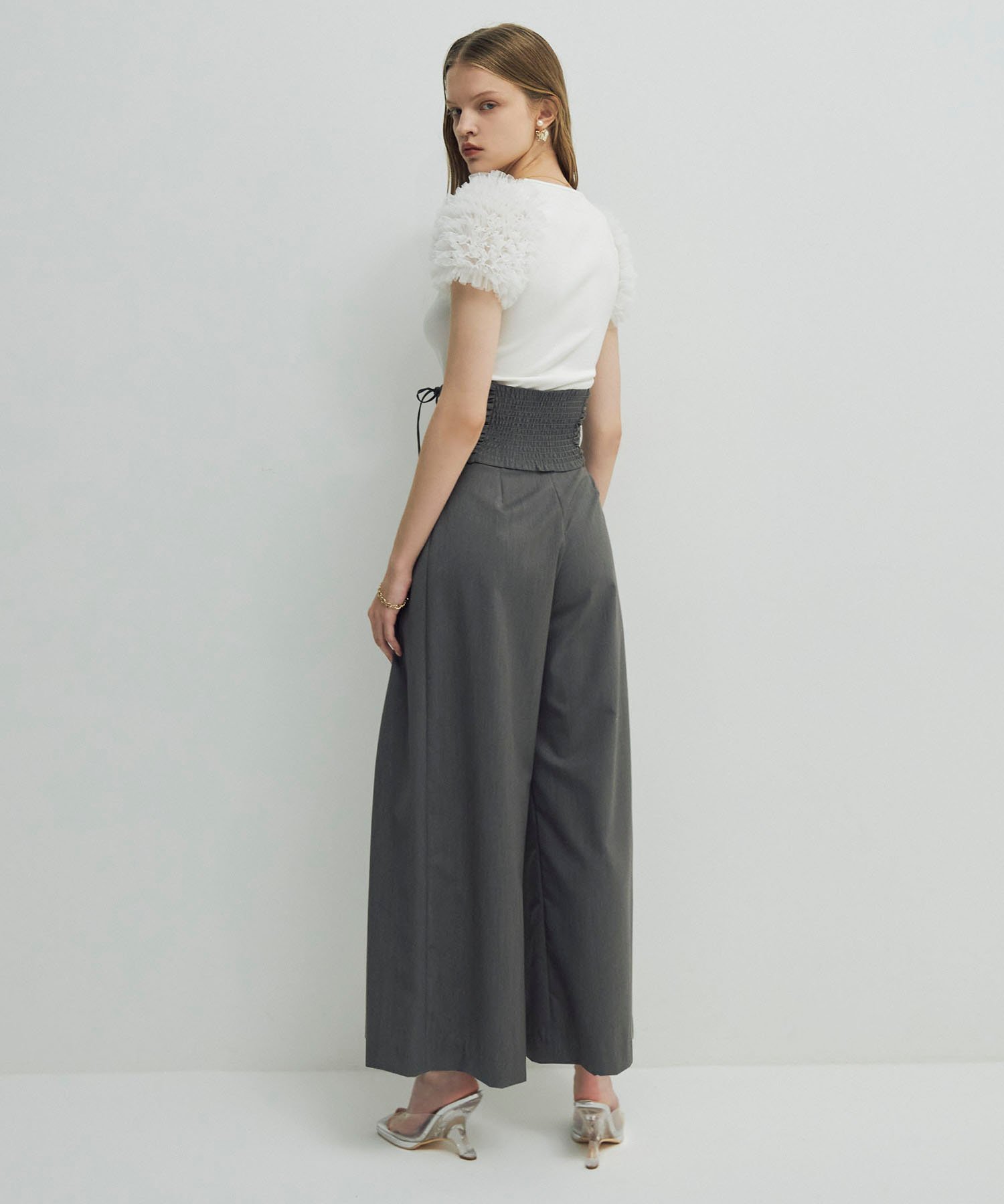 EIMY ISTOIRE｜ウエストコルセットパンツ | Rakuten Fashion(楽天