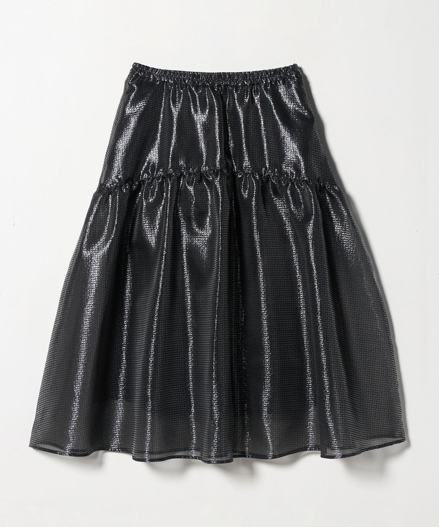 UNITED ARROWS｜スケルトン シャイン ジャガード スカート