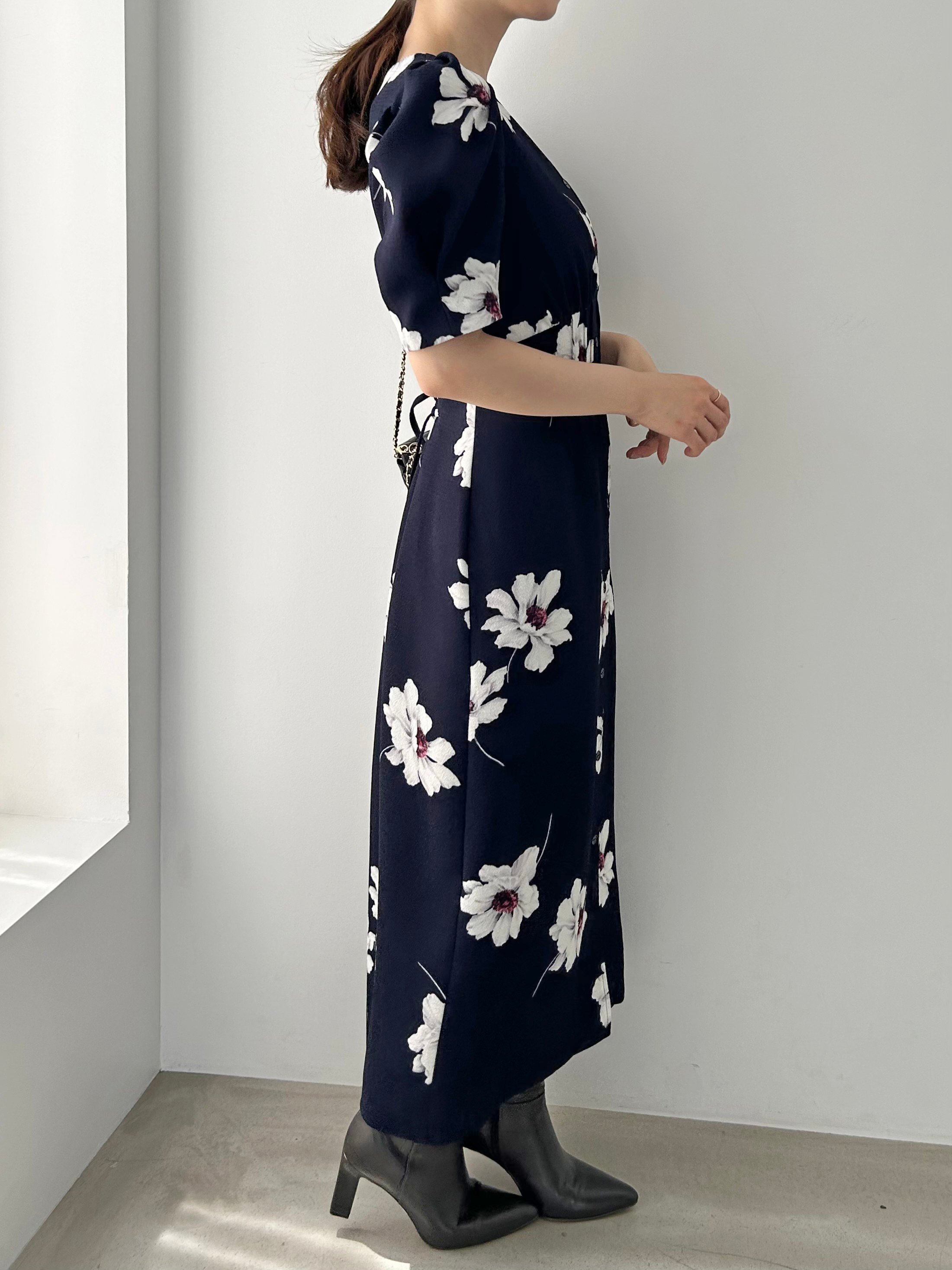 SNIDEL｜【FLOWER COLLECTION】プリントタイトワンピース | Rakuten