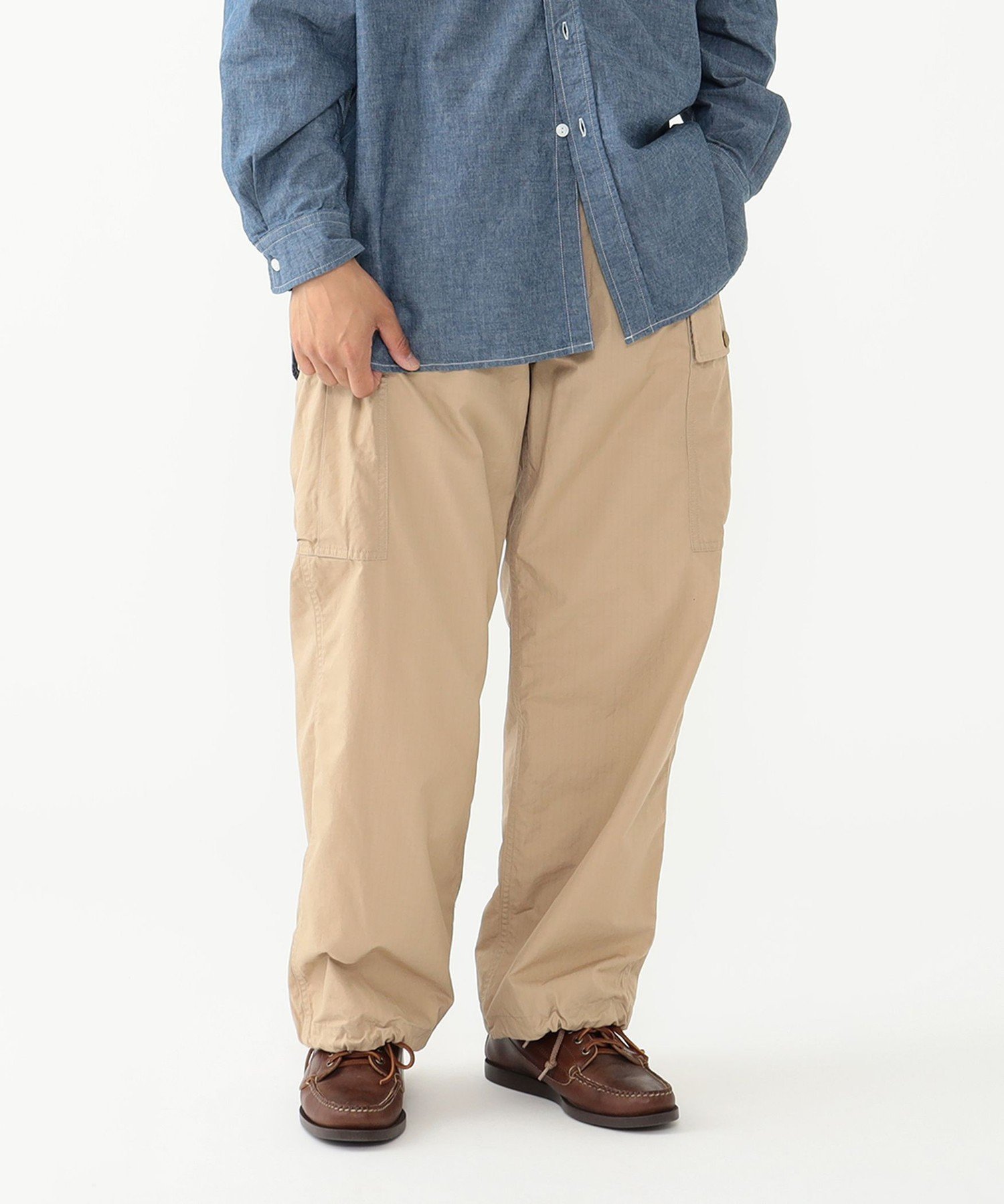 BEAMS MEN｜BEAMS PLUS / リップストップ ミリタリー 6ポケット パンツ
