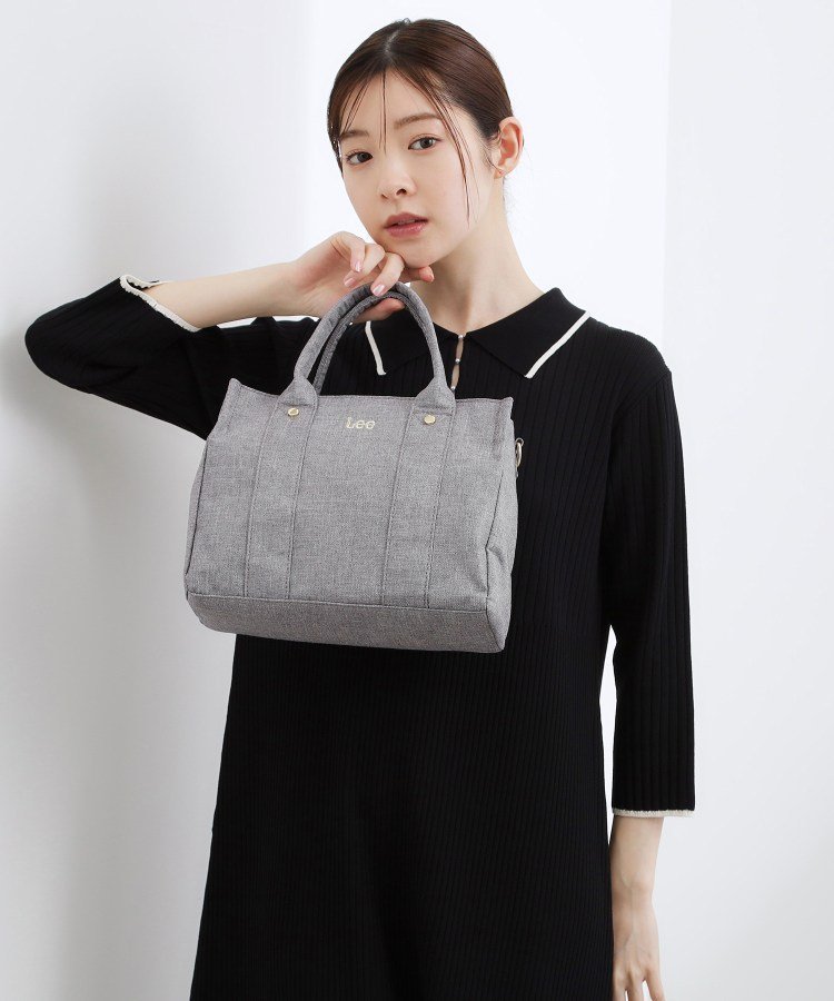 grove｜【Lee別注】麻調スクエア2WAYトート | Rakuten Fashion(楽天