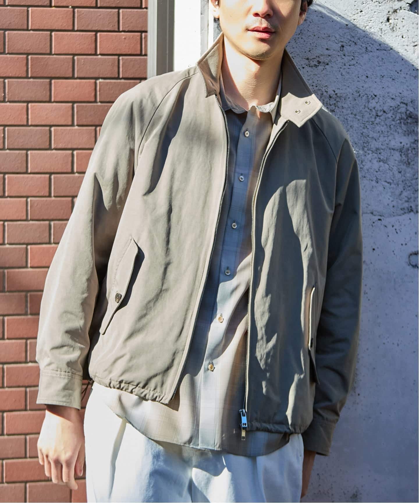 EDIFICE｜ピーチ ウェザー ハリントン ジャケット | Rakuten Fashion