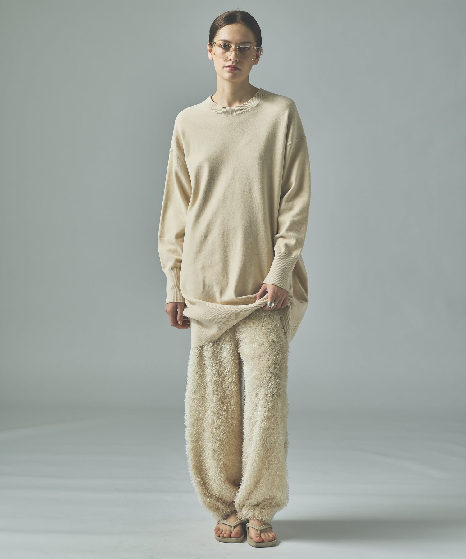 Curensology｜ニットベロアチュニック | Rakuten Fashion(楽天