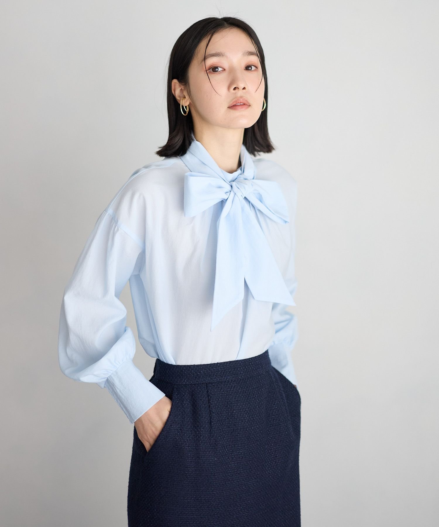 Andemiu｜【セレモニー】ボウタイブラウス | Rakuten Fashion(楽天