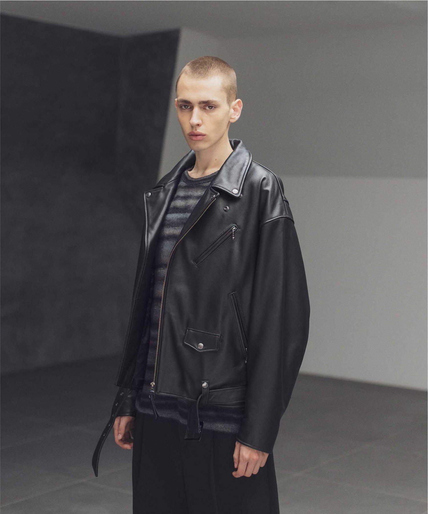 monkey time ダブルライダースジャケット Sサイズ BEAUTY&YOUTH UNITED ARROWS｜<monkey time> シープ レザー オーバー
