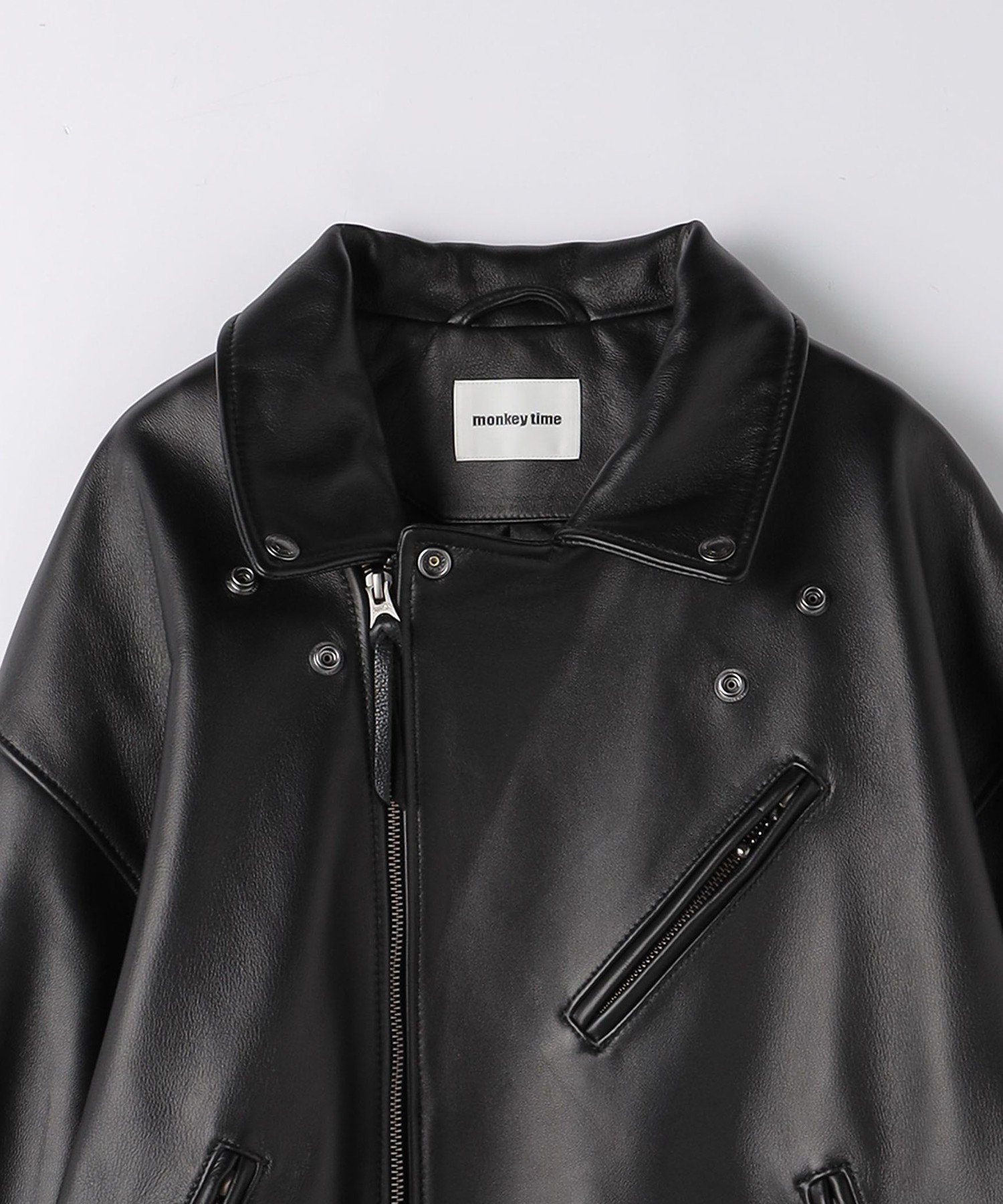 UNITED ARROWS ダブルライダースジャケット Mサイズ BEAUTY＆YOUTH UNITED ARROWS 革ジャン ライダース 「WEB限定 WARDROBE