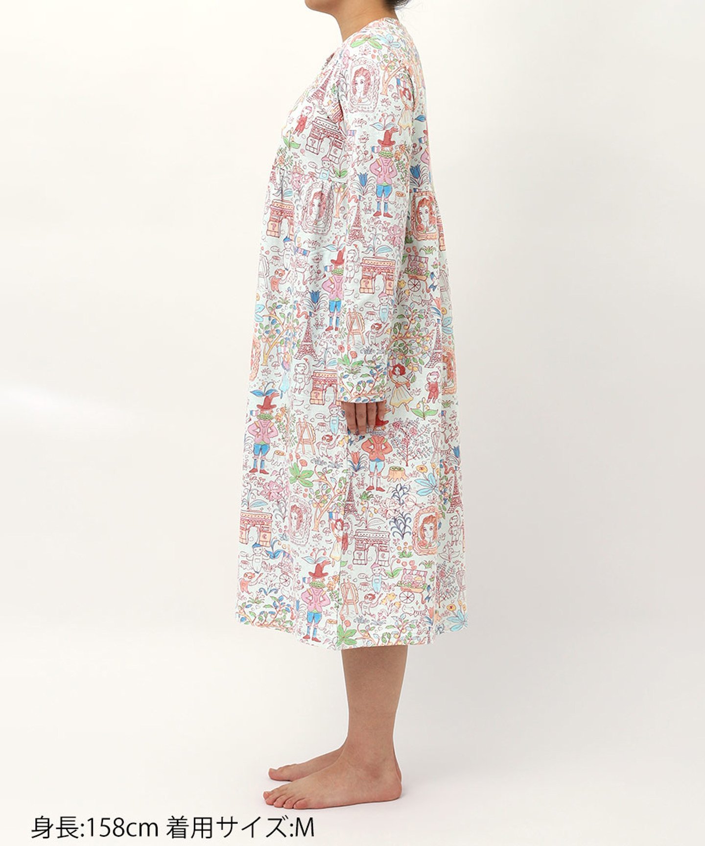 tsumori chisato SLEEP｜ツモリチサト スリープ ワンピース 長袖