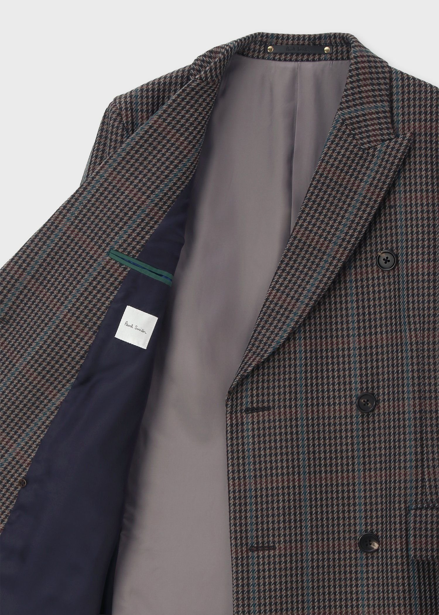 Paul Smith｜クラシックチェック ダブルチェスターコート | Rakuten