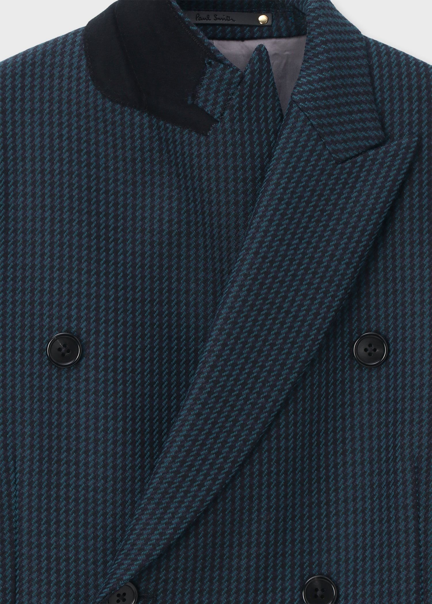 Paul Smith｜クラシックチェック ダブルチェスターコート | Rakuten