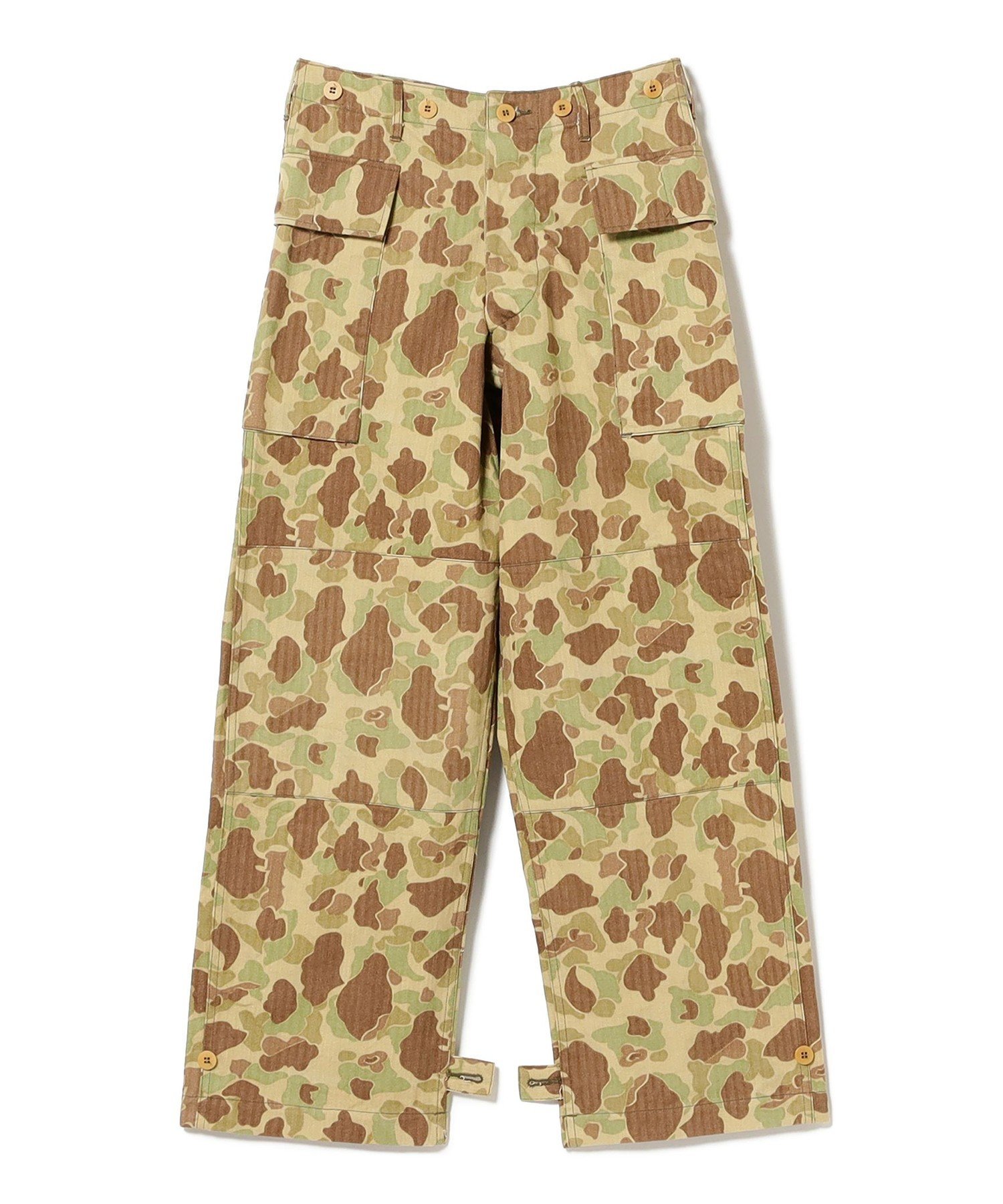 BEAMS WOMEN｜【別注】BUZZ RICKSON'S / ヘリンボーン カモ パンツ