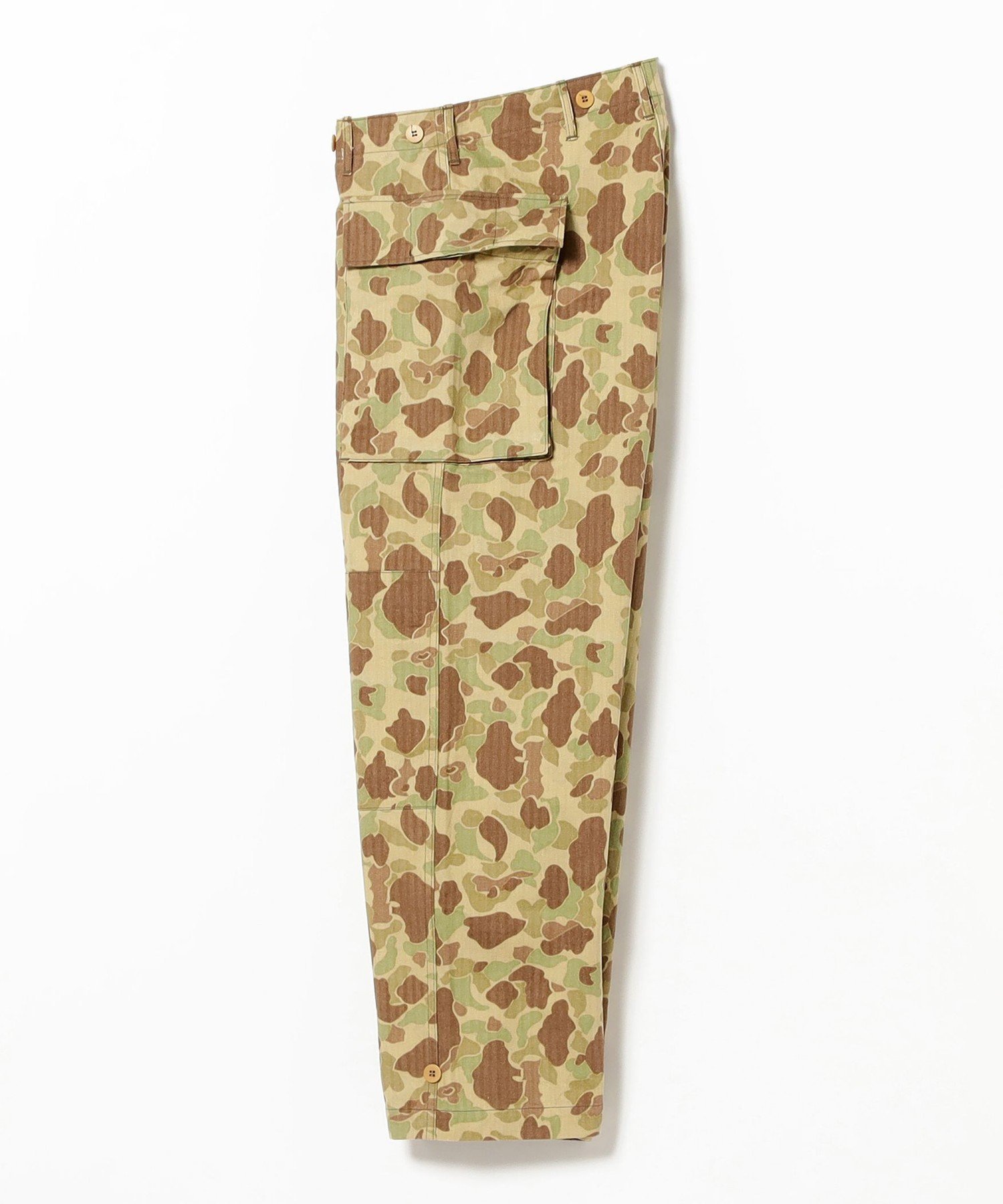 BEAMS WOMEN｜【別注】BUZZ RICKSON'S / ヘリンボーン カモ パンツ