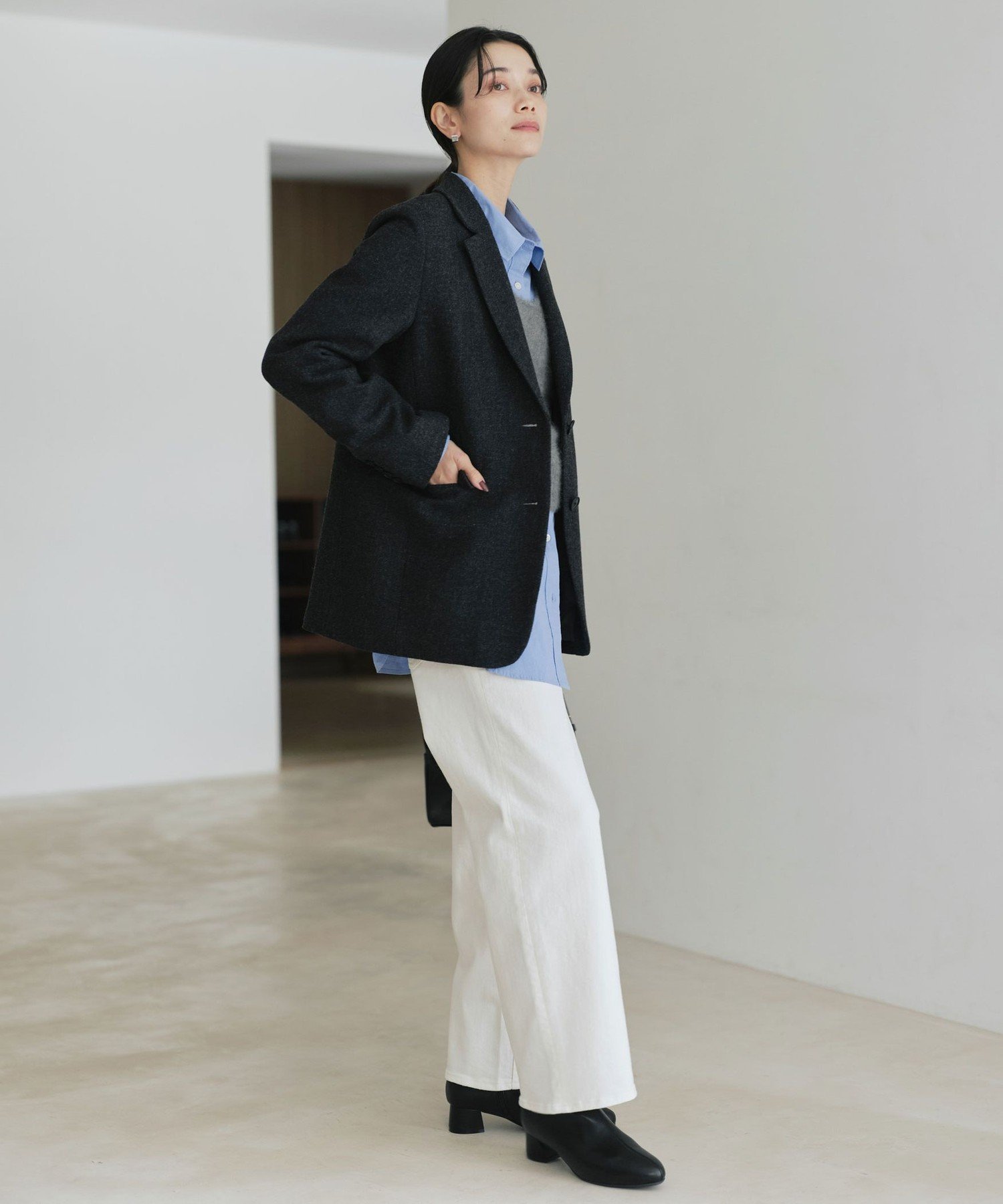 UNITED ARROWS green label relaxing｜[size SHORTあり]ウーリー