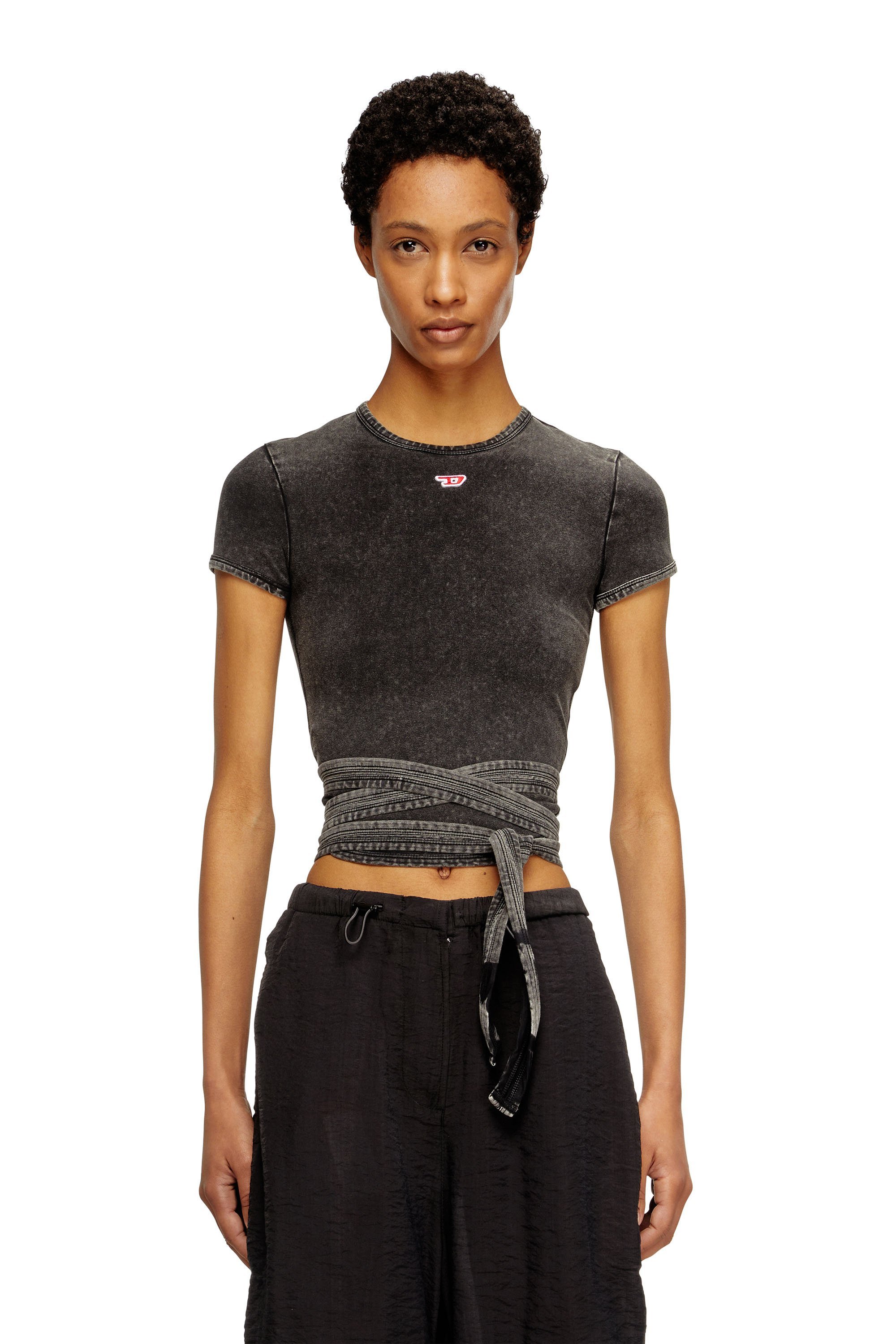 DIESEL｜ウィメンズ 半袖トップ T-BUNNY-TAIL-R1 | Rakuten Fashion