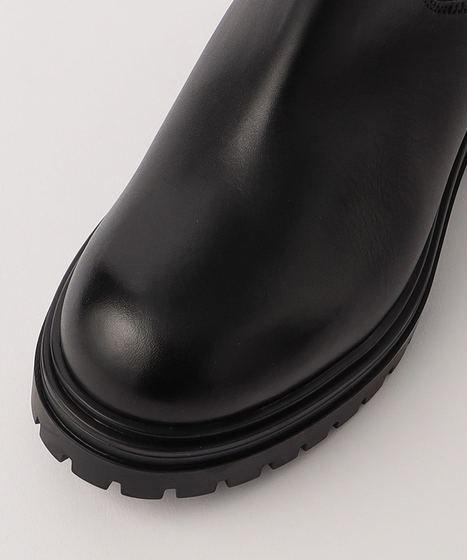 ユナイテッドアローズ　CORSO ROMA 9 レザー ロングブーツ　ブラック Corso Roma,9 - VITELLO ロングブーツ（R9078) - Sheth Online Store