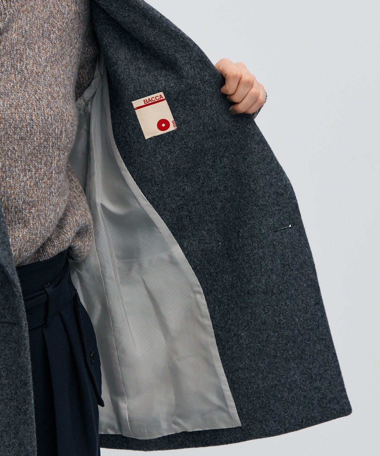 TOMORROWLAND｜ウールメルトン ジャケットコート | Rakuten Fashion