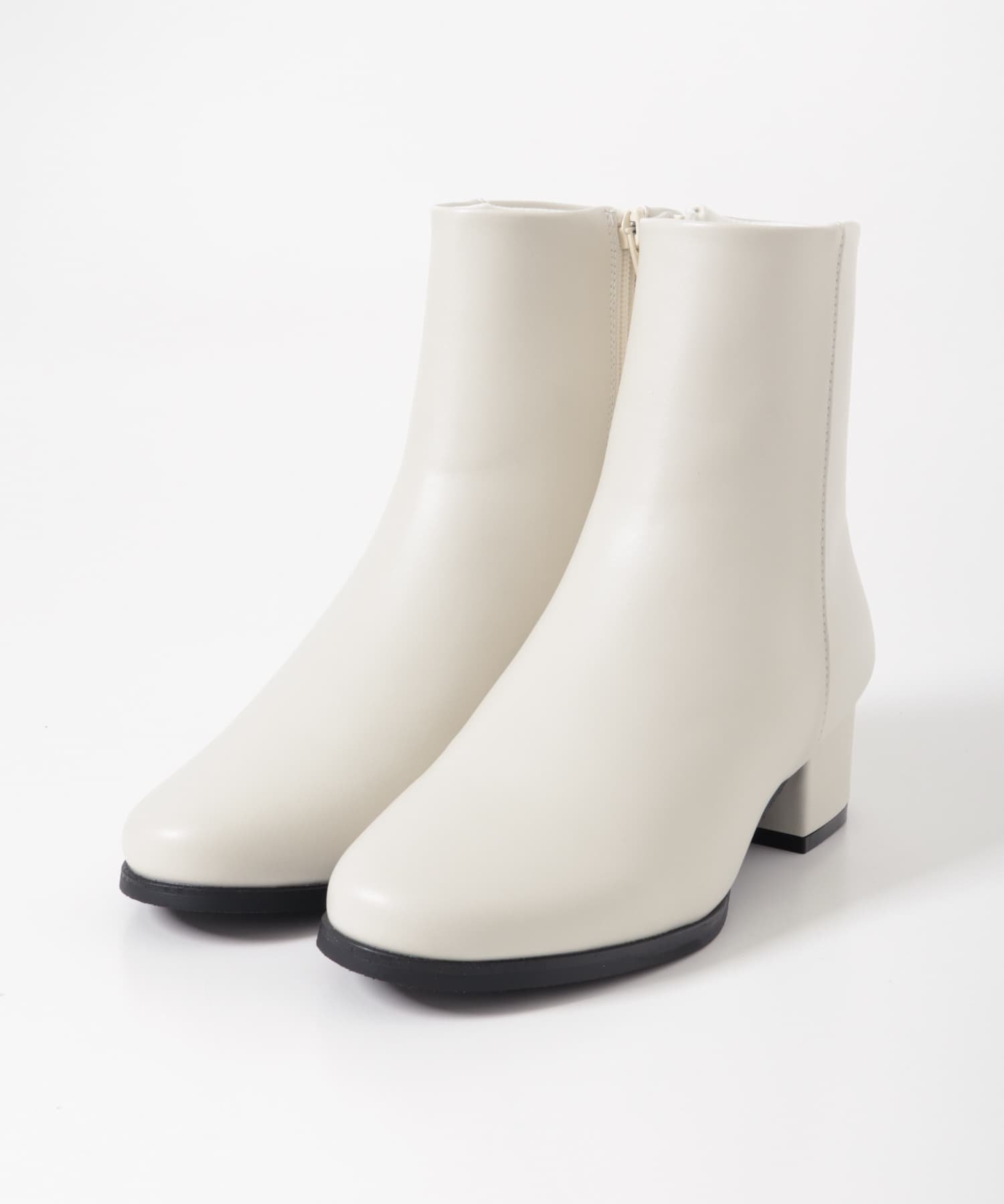 URBAN RESEARCH DOORS｜チャンキーヒールブーツ | Rakuten Fashion