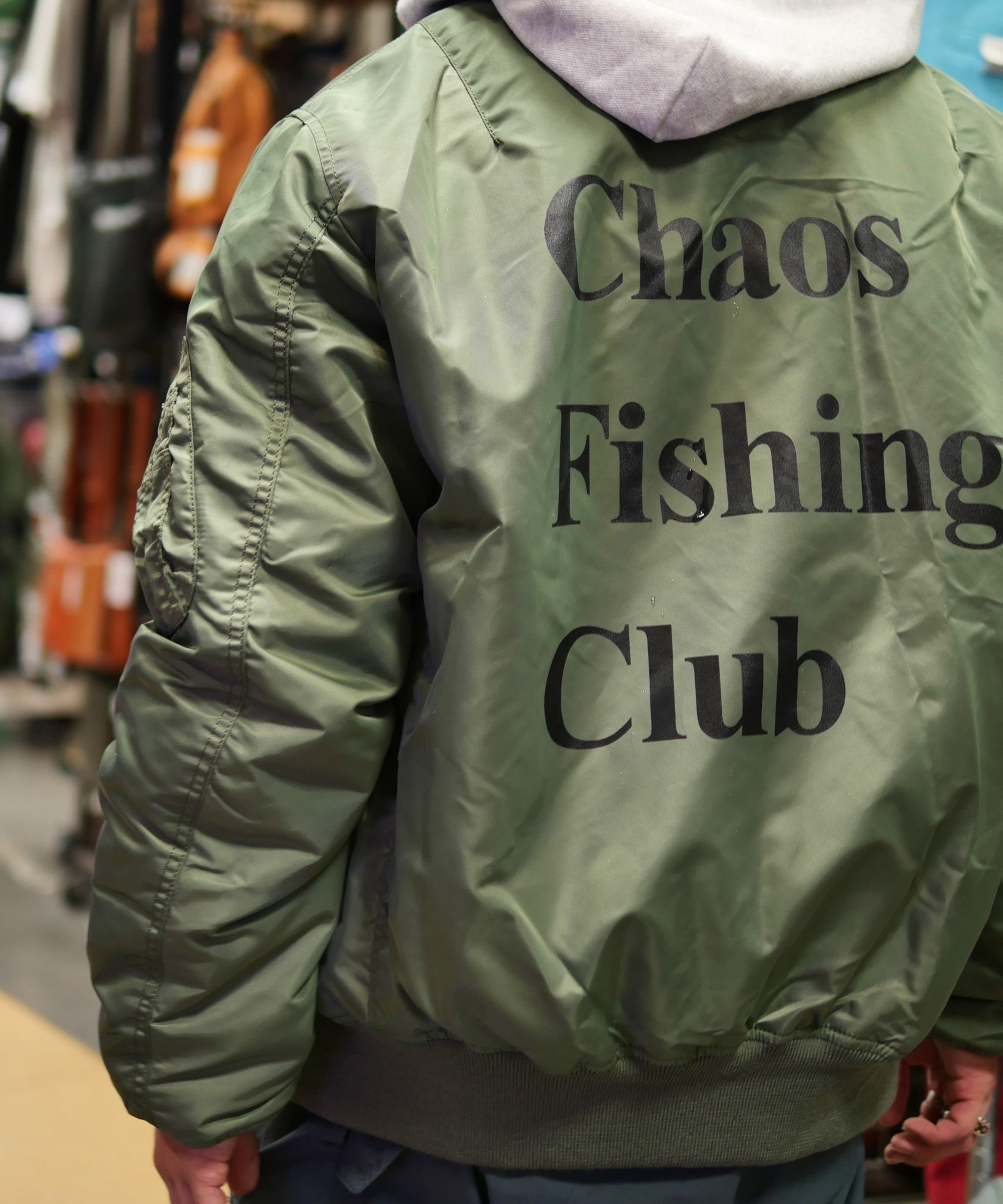 BEAVER｜Chaos Fishing Club*AVIREX*BEAVER 別注MA-1 COMMERCIAL