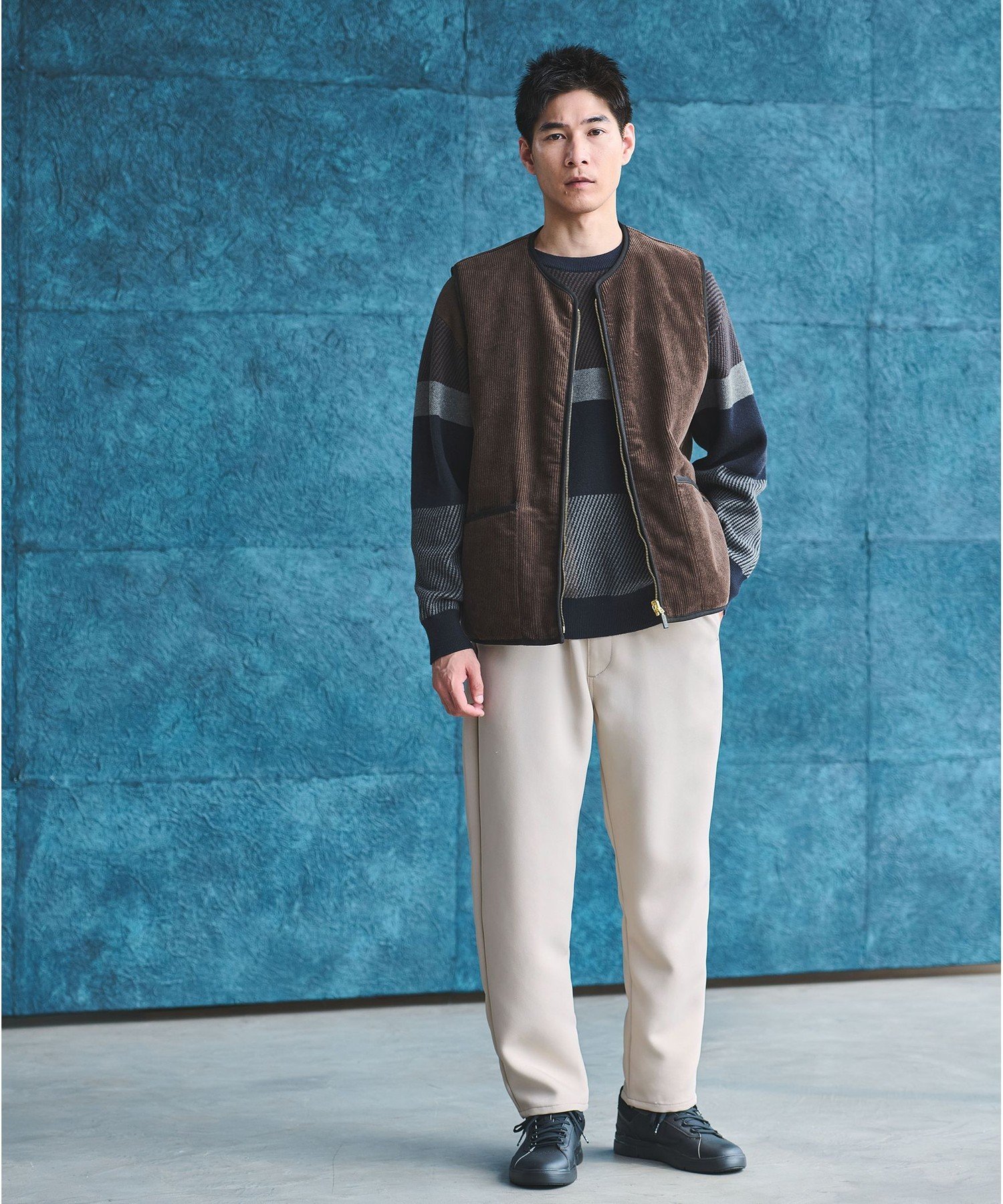 【新品】Barbour リバーシブル フェイクファー コーデュロイ ベスト UNITED ARROWS green label relaxing 【別注】＜Barbour＞リバーシブル