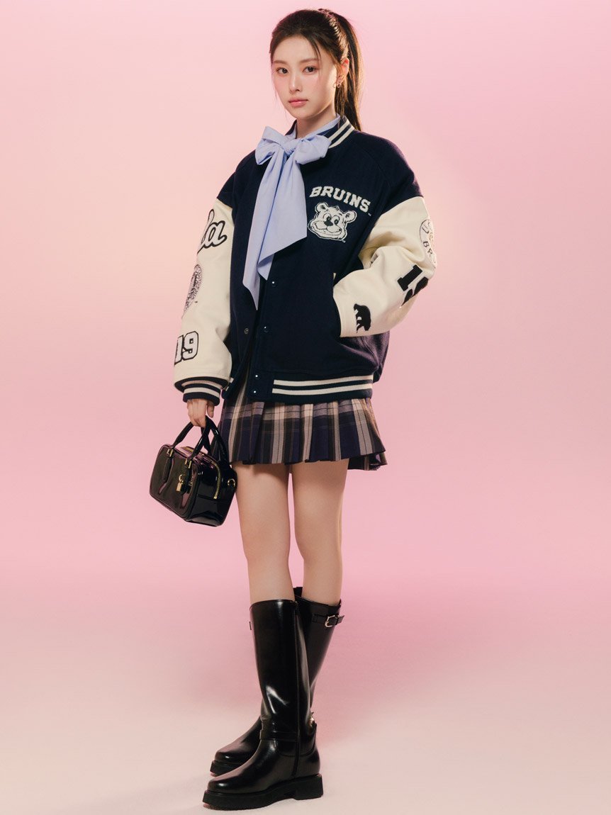 SNIDEL｜ボウタイドッキングニットプルオーバー | Rakuten Fashion