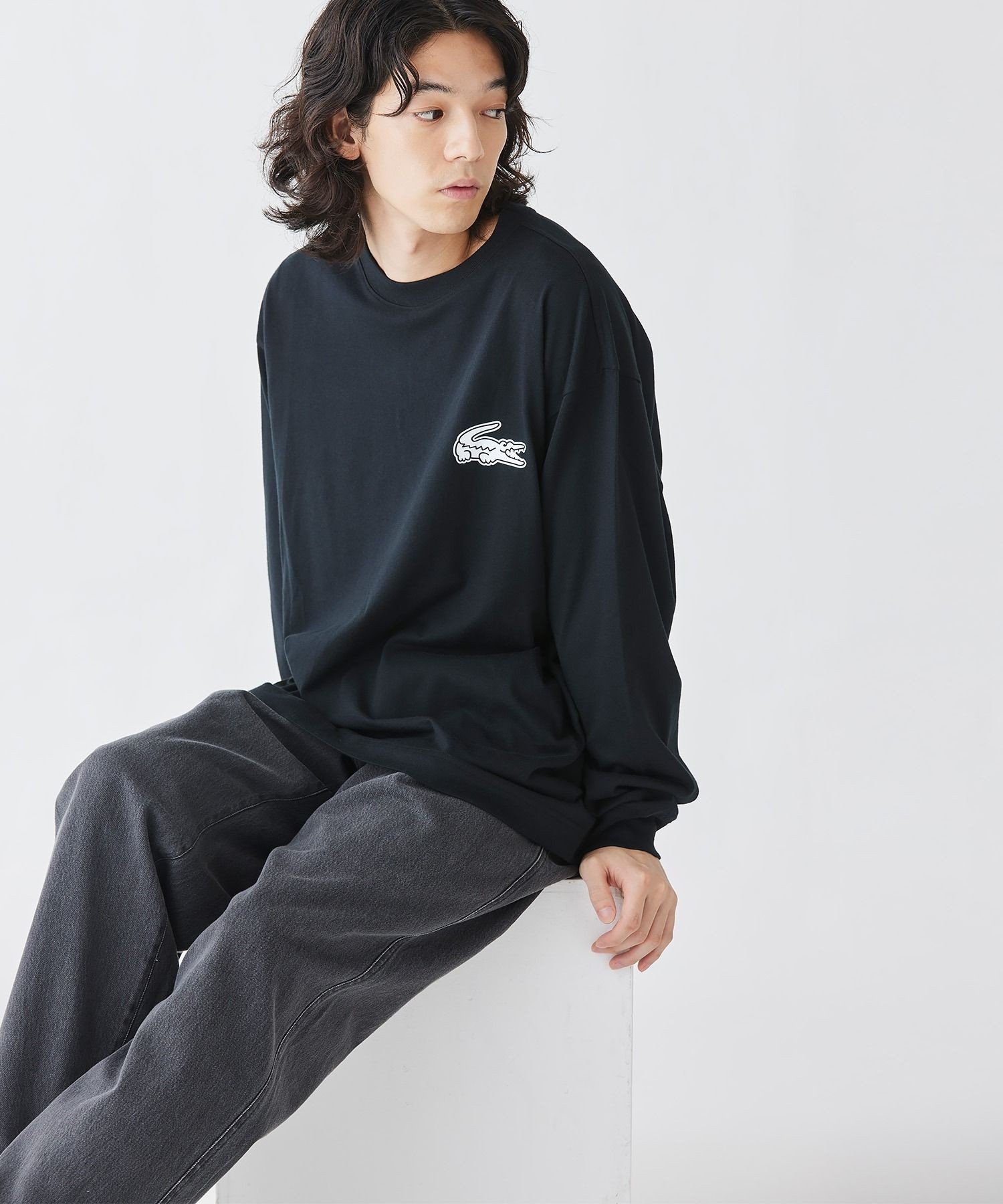 LACOSTE｜【オンライン限定】LACOSTE オーバーサイズ バックプリント