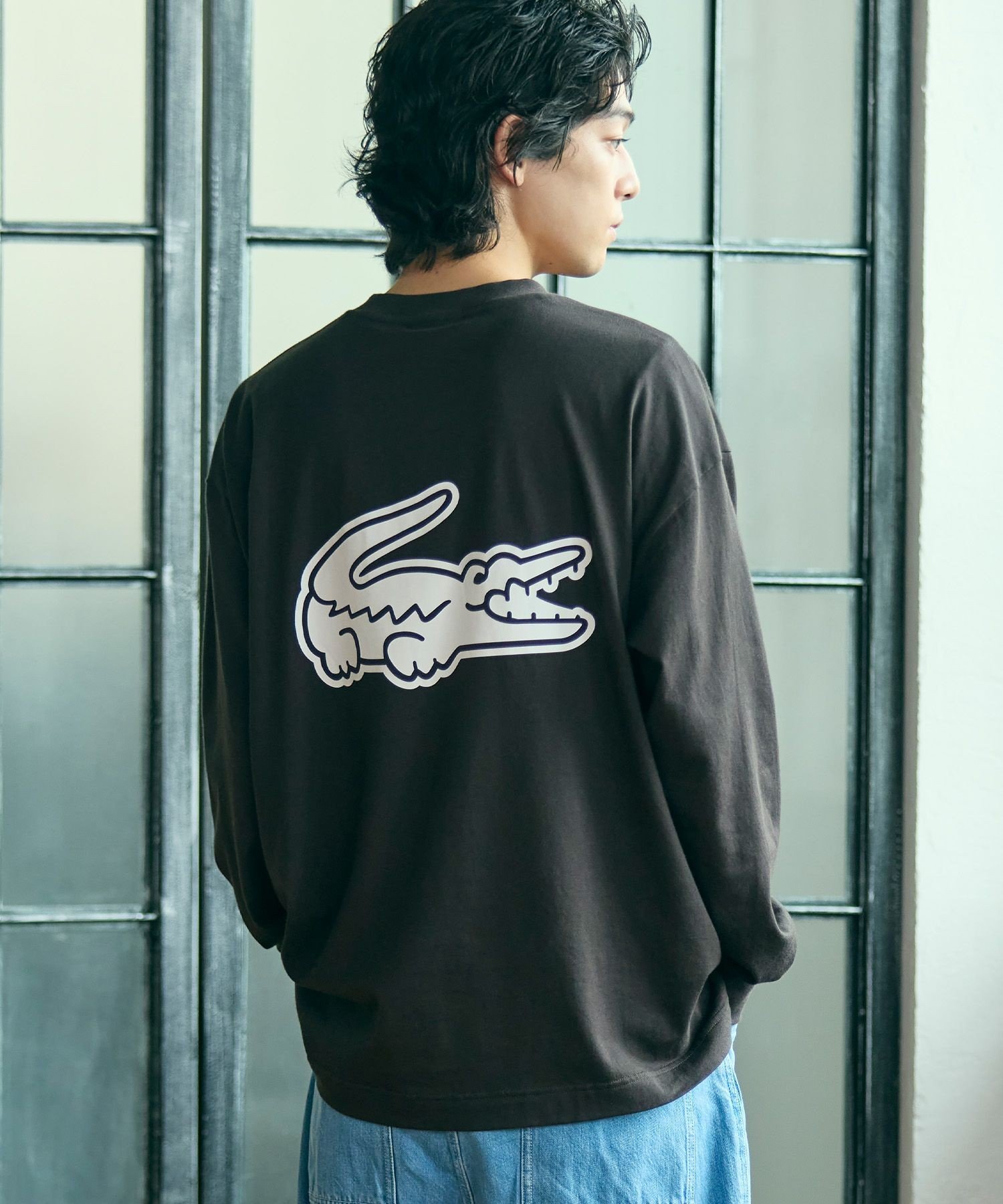 LACOSTE｜【オンライン限定】LACOSTE オーバーサイズ バックプリント