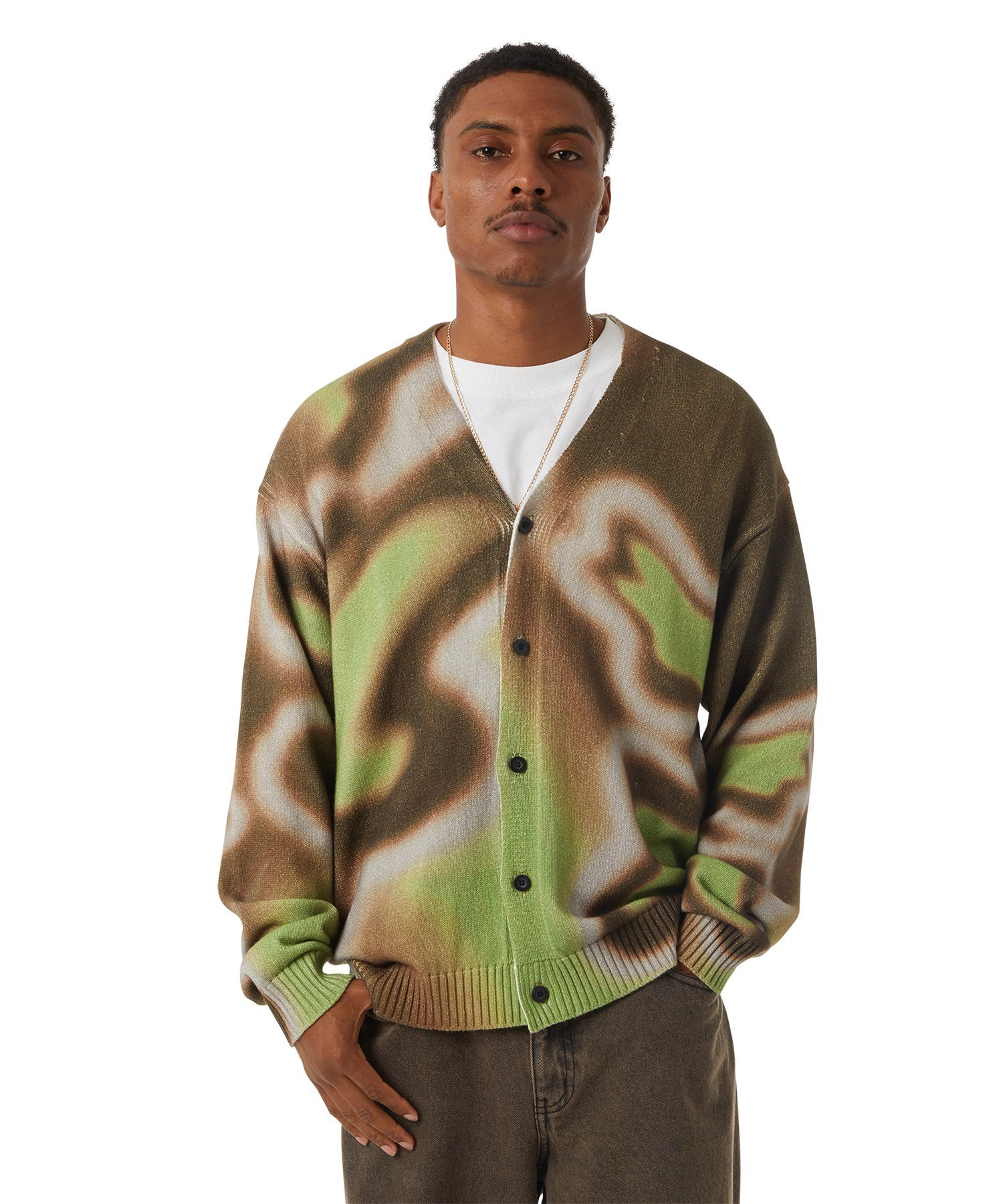 HUF｜SPACE DUST CARDIGAN / HUF ハフ カーディガン | Rakuten Fashion