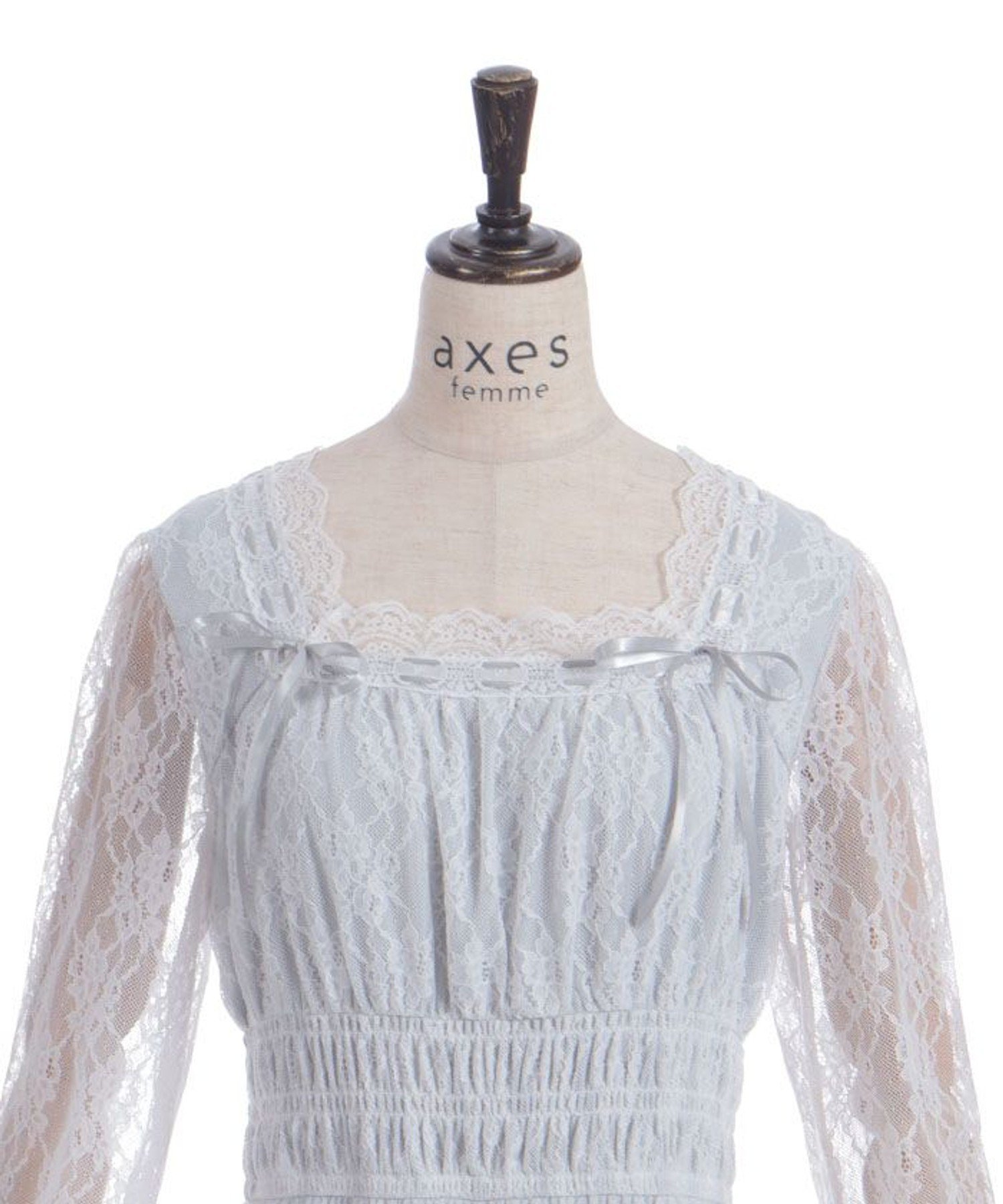 axes femme｜レースティアードチュールワンピース | Rakuten Fashion