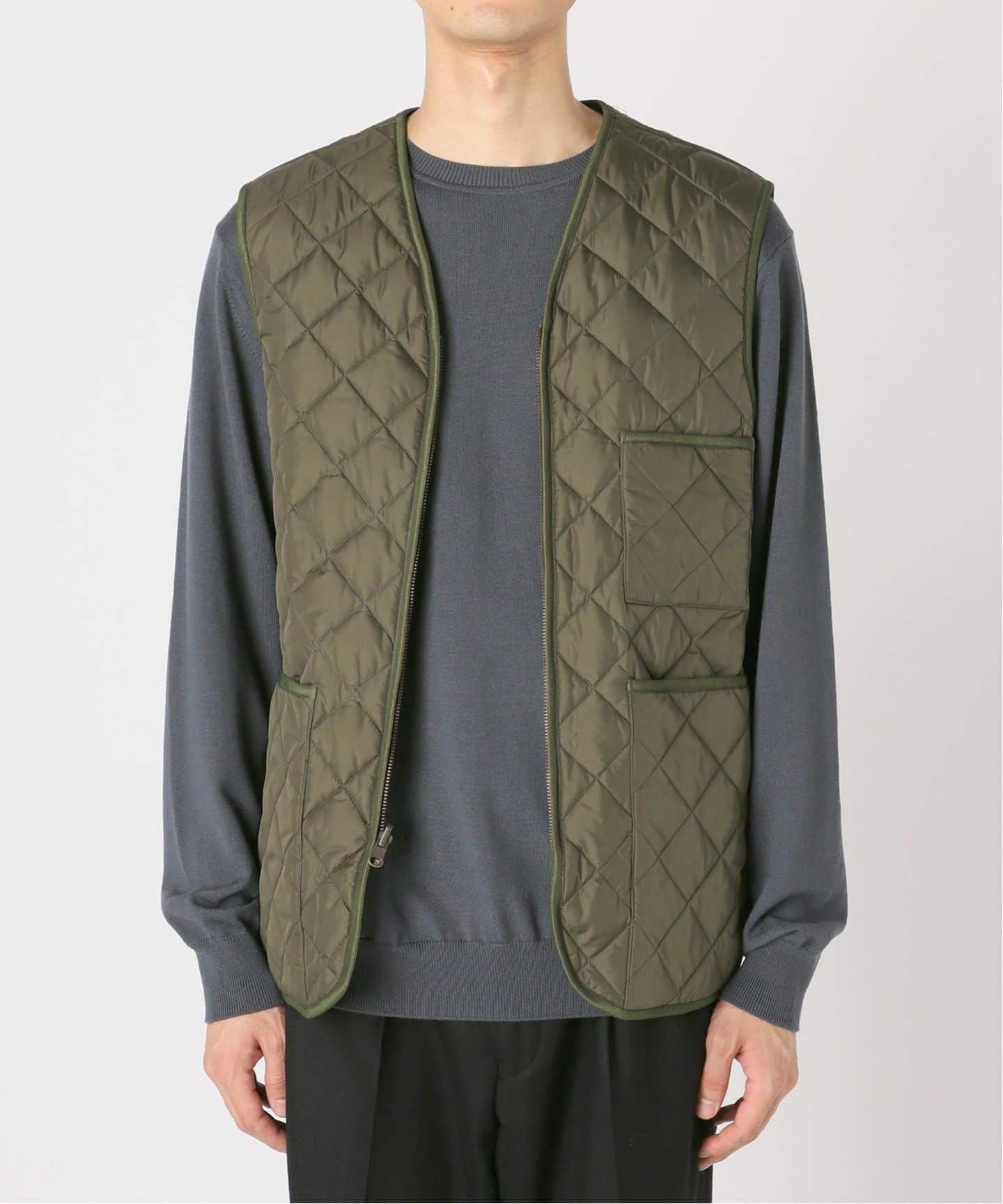 EDIFICE｜Barbour for MARKAWARE & EDIFICE 別注 QUILTING VEST
