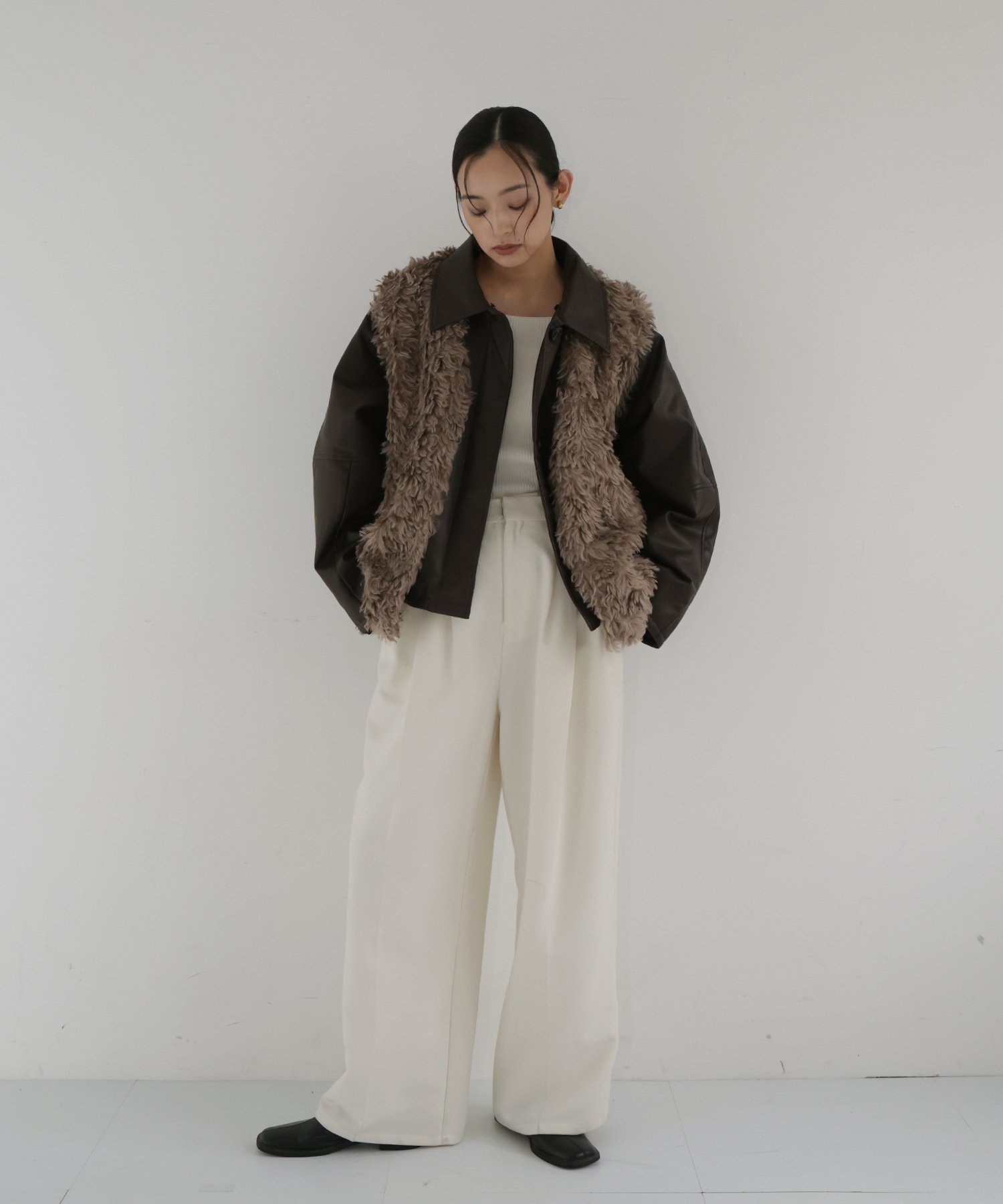 hellam｜プードルフェイクファーベスト | Rakuten Fashion(楽天