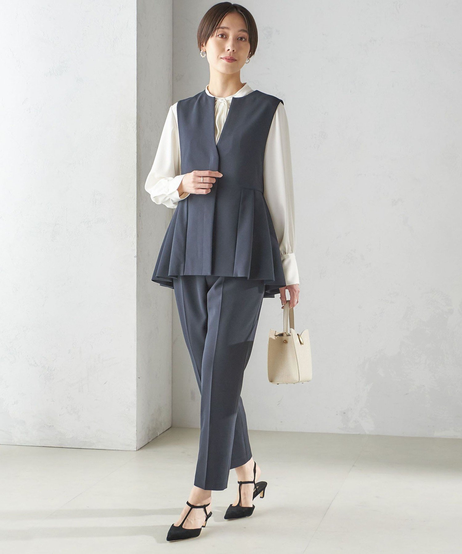 SHIPS｜ダブル クロス ジレ (セレモニー対応可) | Rakuten Fashion