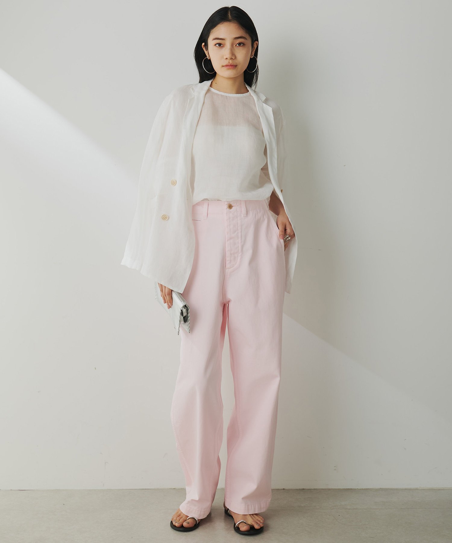 Whim Gazette｜バイオ加工チノパンツ | Rakuten Fashion(楽天