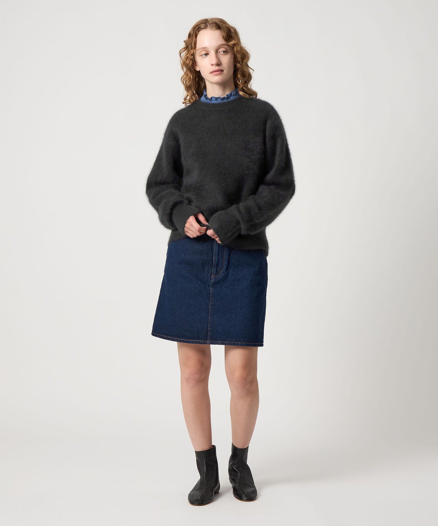 steven alan オーストラリアンウール ミックス ニット BEAUTY&YOUTH UNITED ARROWS｜<Steven Alan>オーストラリアンウール