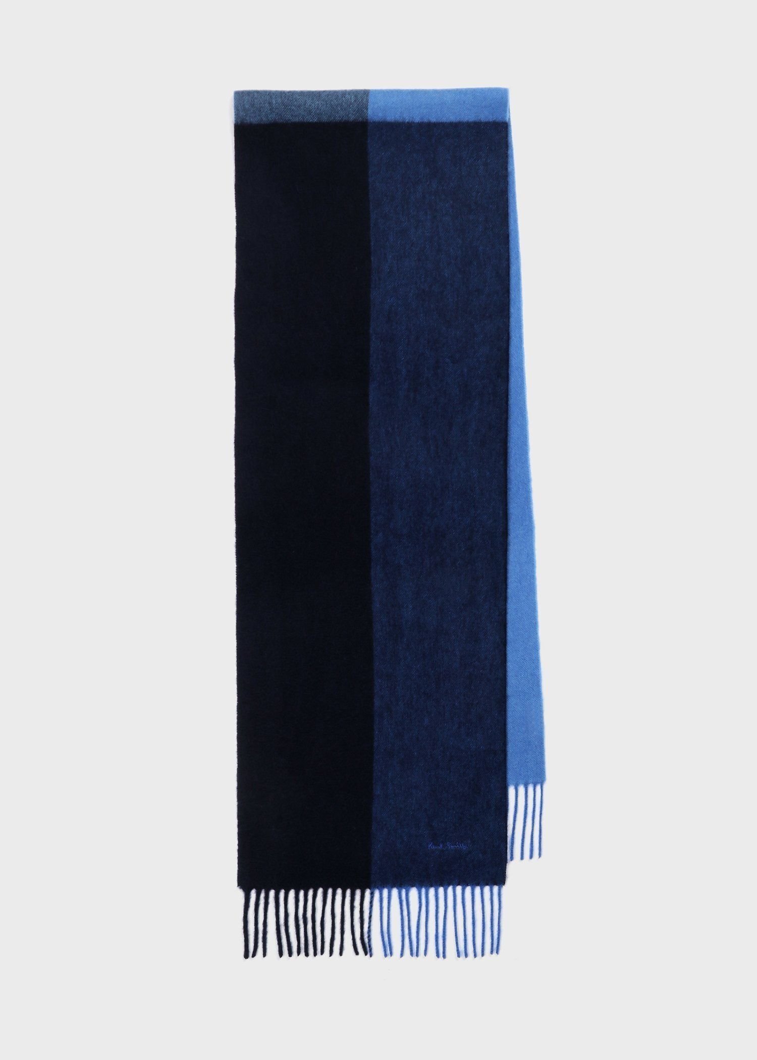 Paul Smith｜カラーブロッキング カシミヤブレンド マフラー | Rakuten
