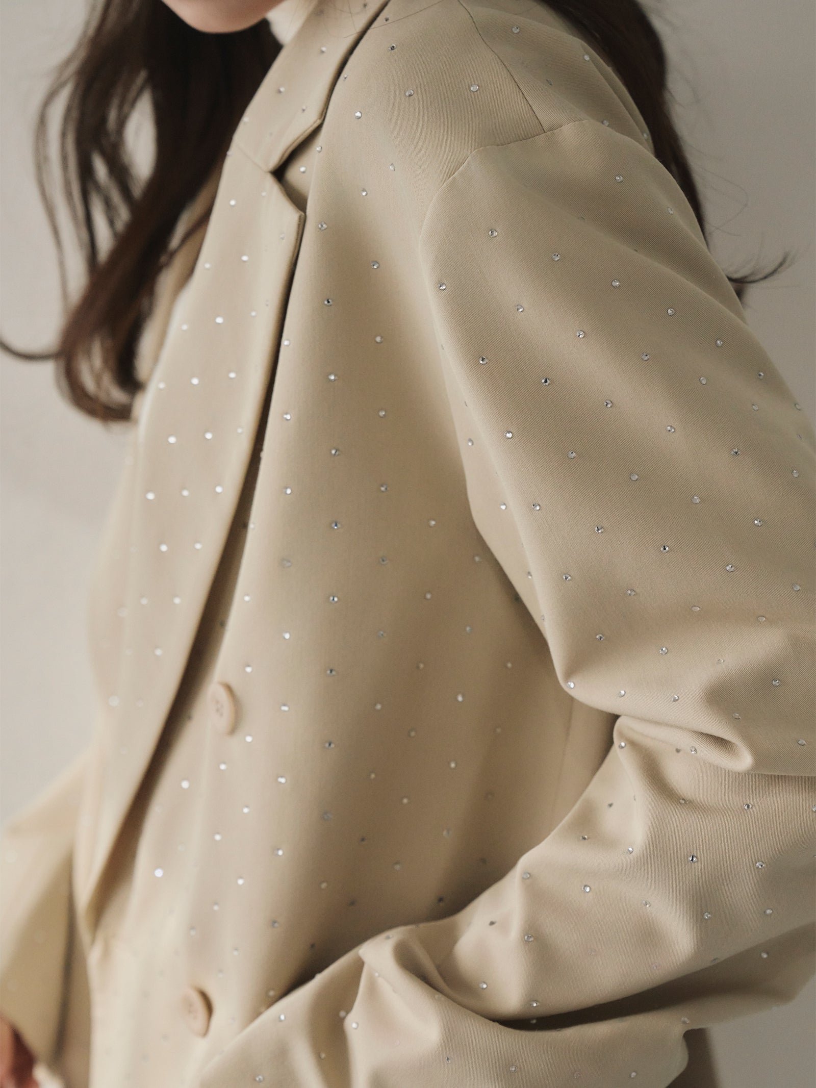 Olu.｜ラインストーンジャケット | Rakuten Fashion(楽天ファッション
