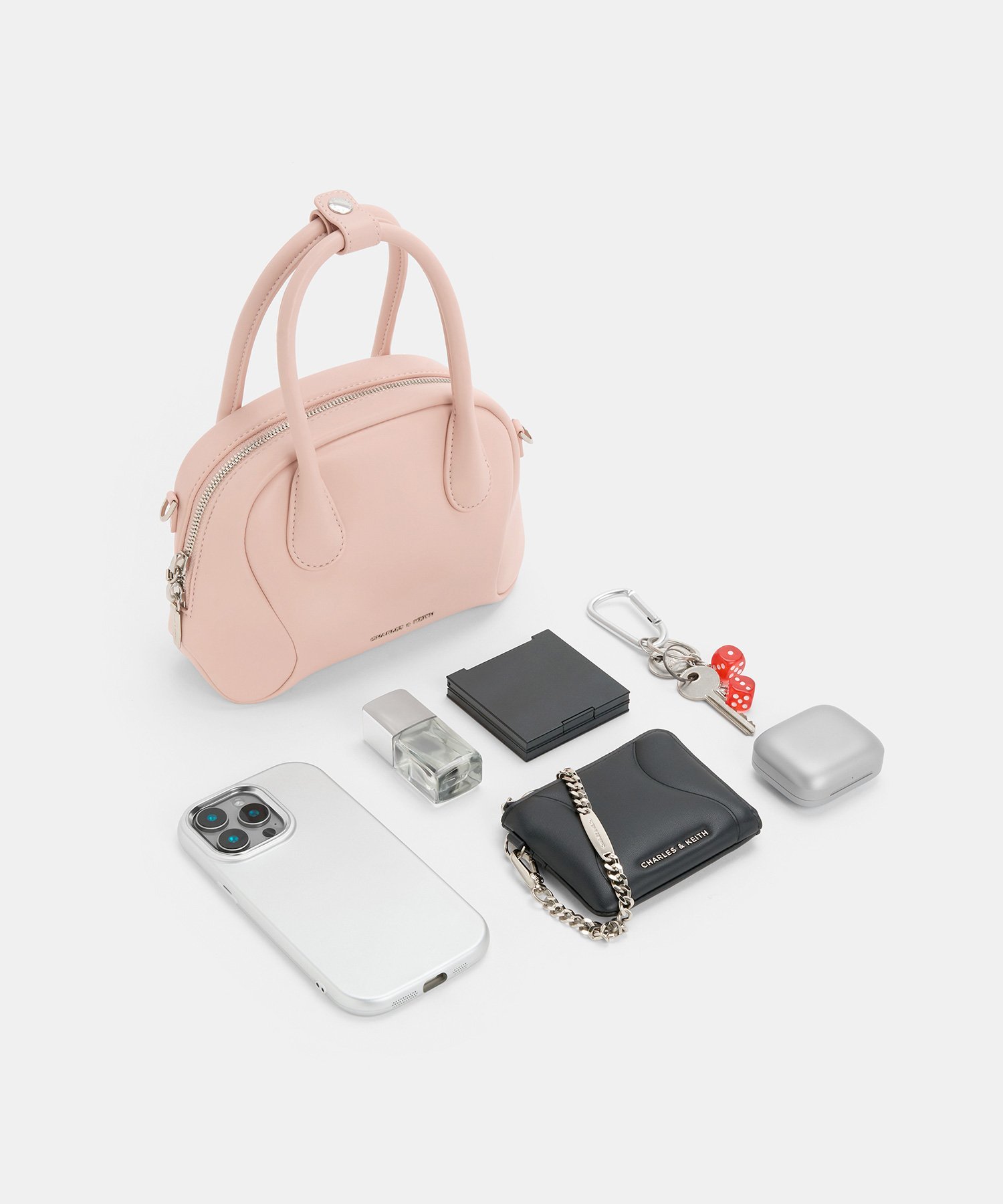 CHARLES & KEITH｜Nelly ネリ ボウリングバッグ | Rakuten Fashion
