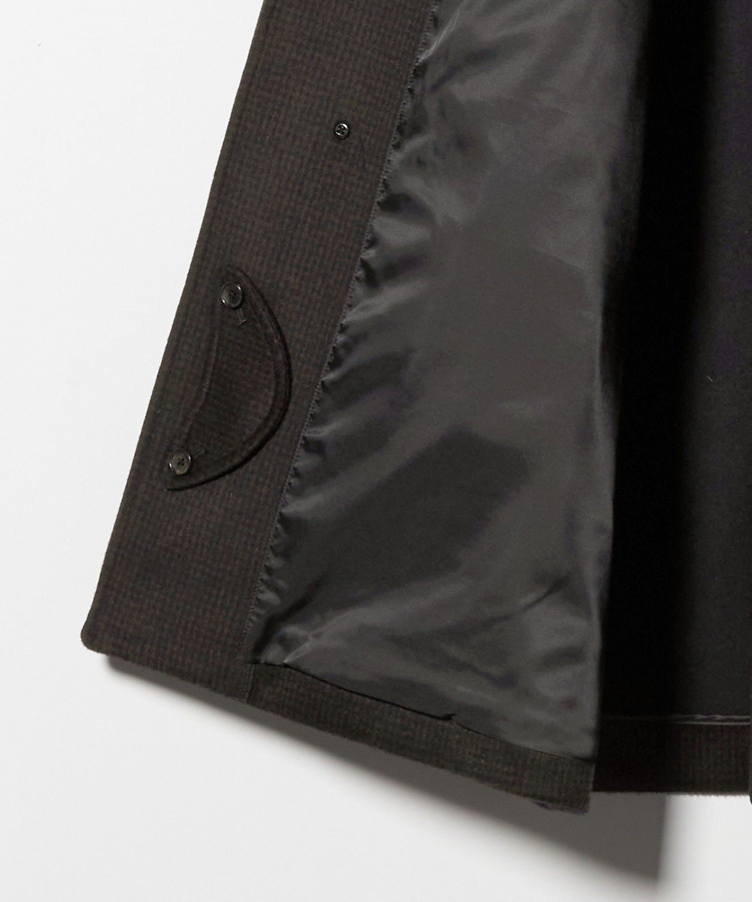BEAUTY&YOUTH UNITED ARROWS｜120S メルトン チェック バルカラー