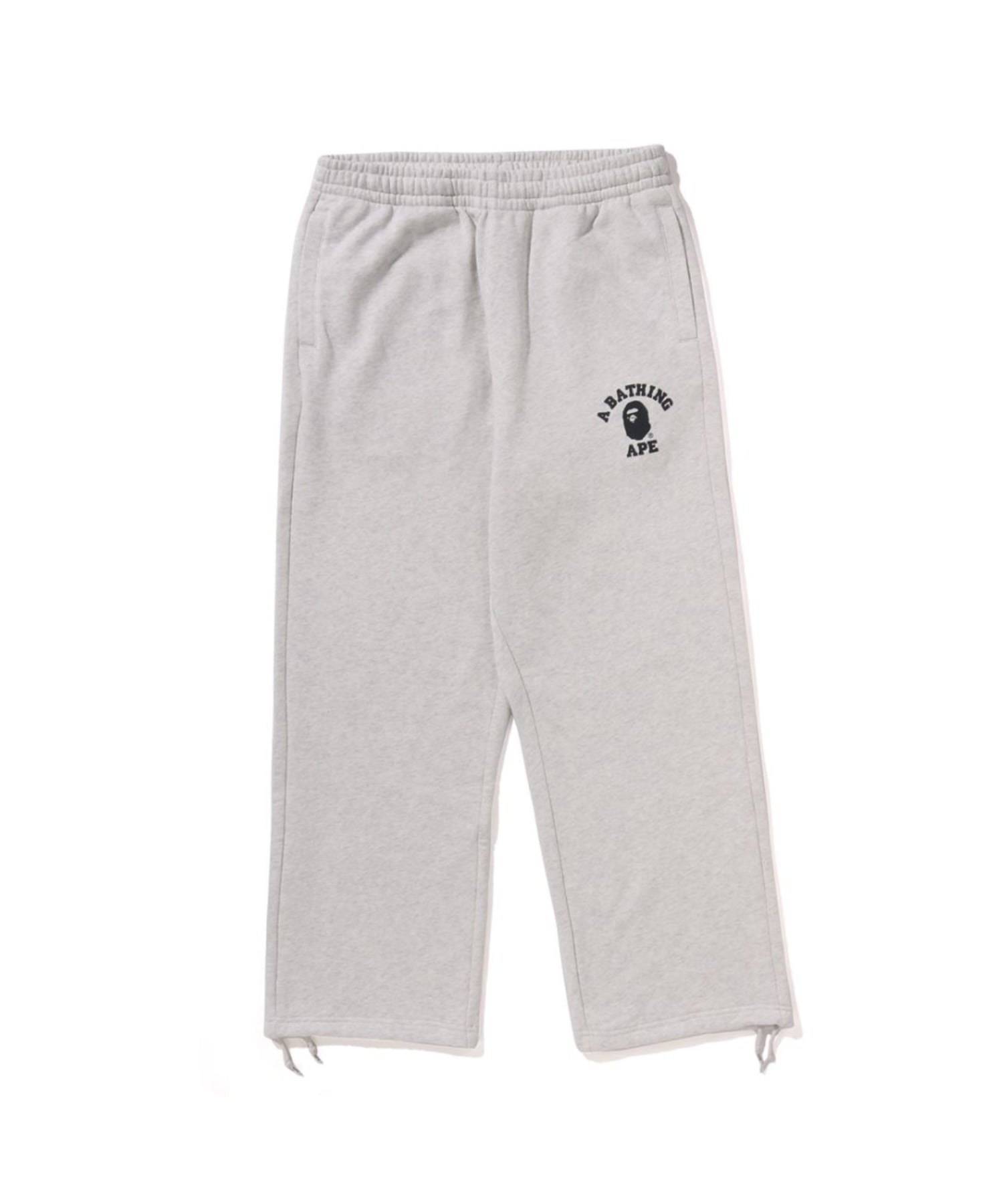 A BATHING APE｜(M)COLLEGE OVERSIZED FIT WIDE LEG SWEAT | Rakuten