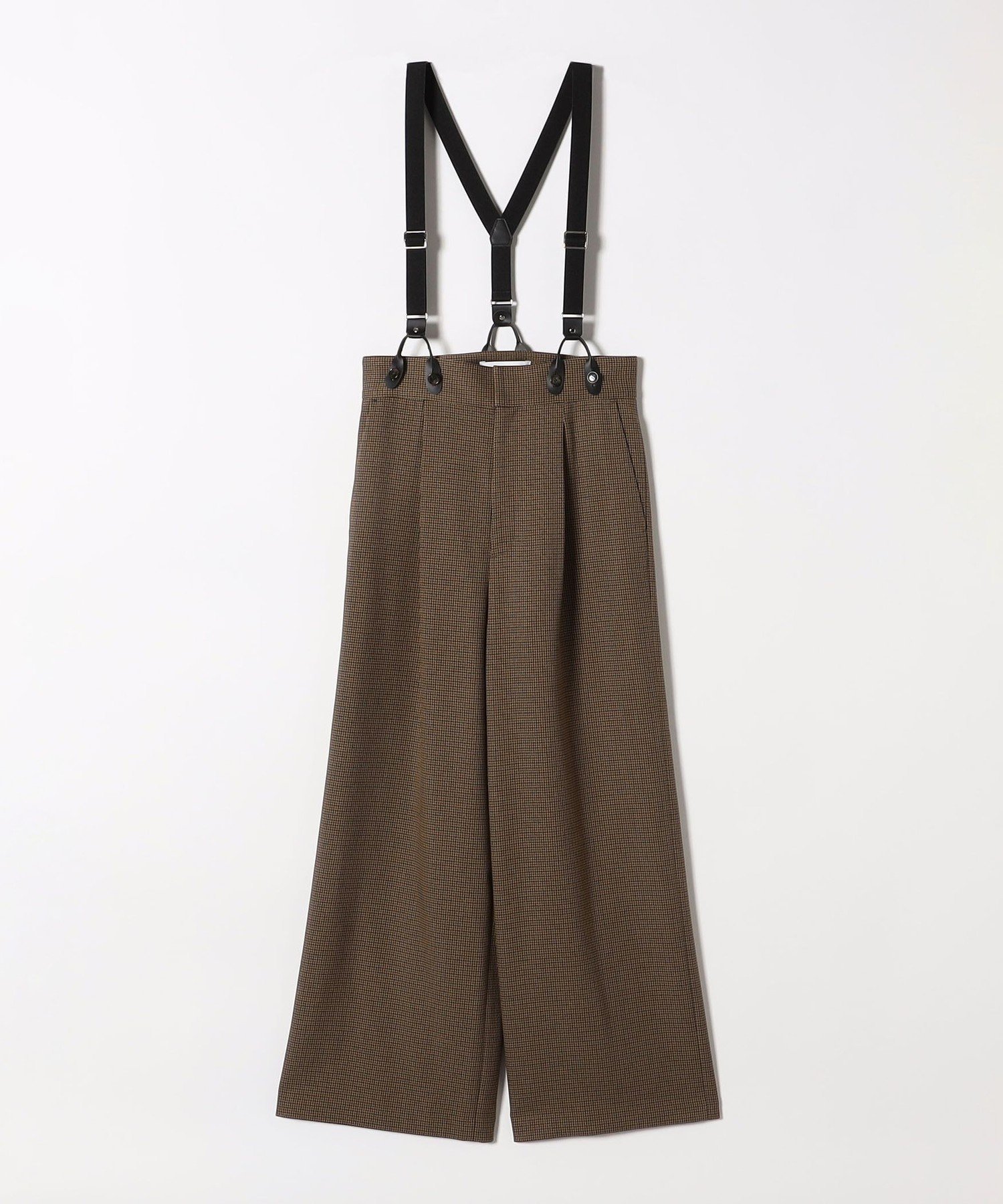 サスペンダーワイドパンツ　M CITEN（シテン）の「＜CITEN＞サスペンダー ワイド スラックス（その他