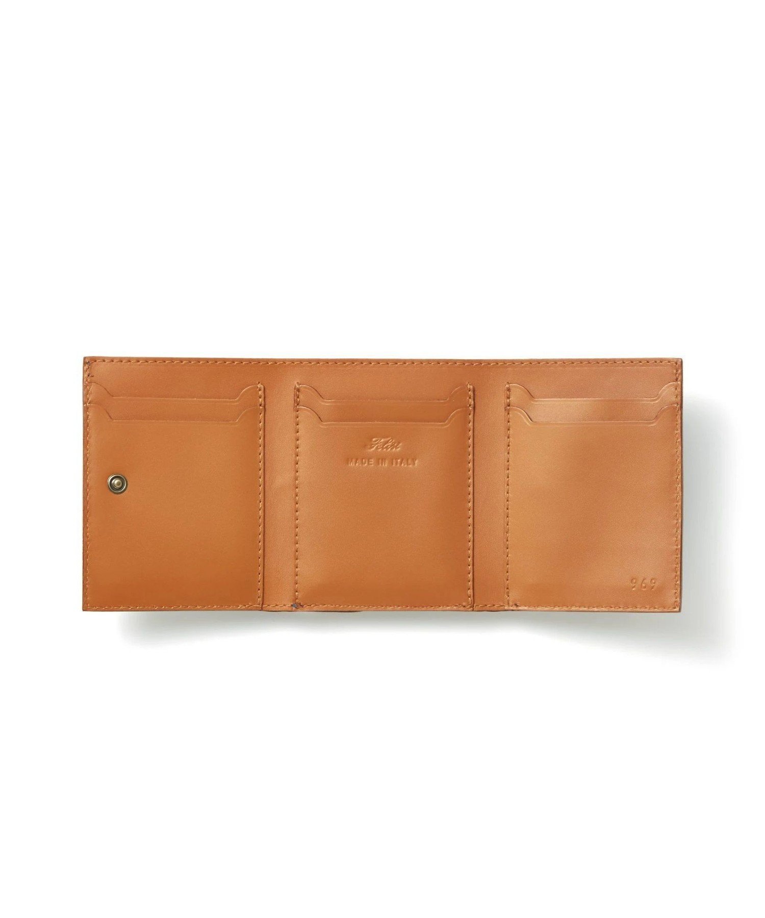 Felisi｜クロコ型押し レザーミニ財布 三つ折り 969/SA | Rakuten