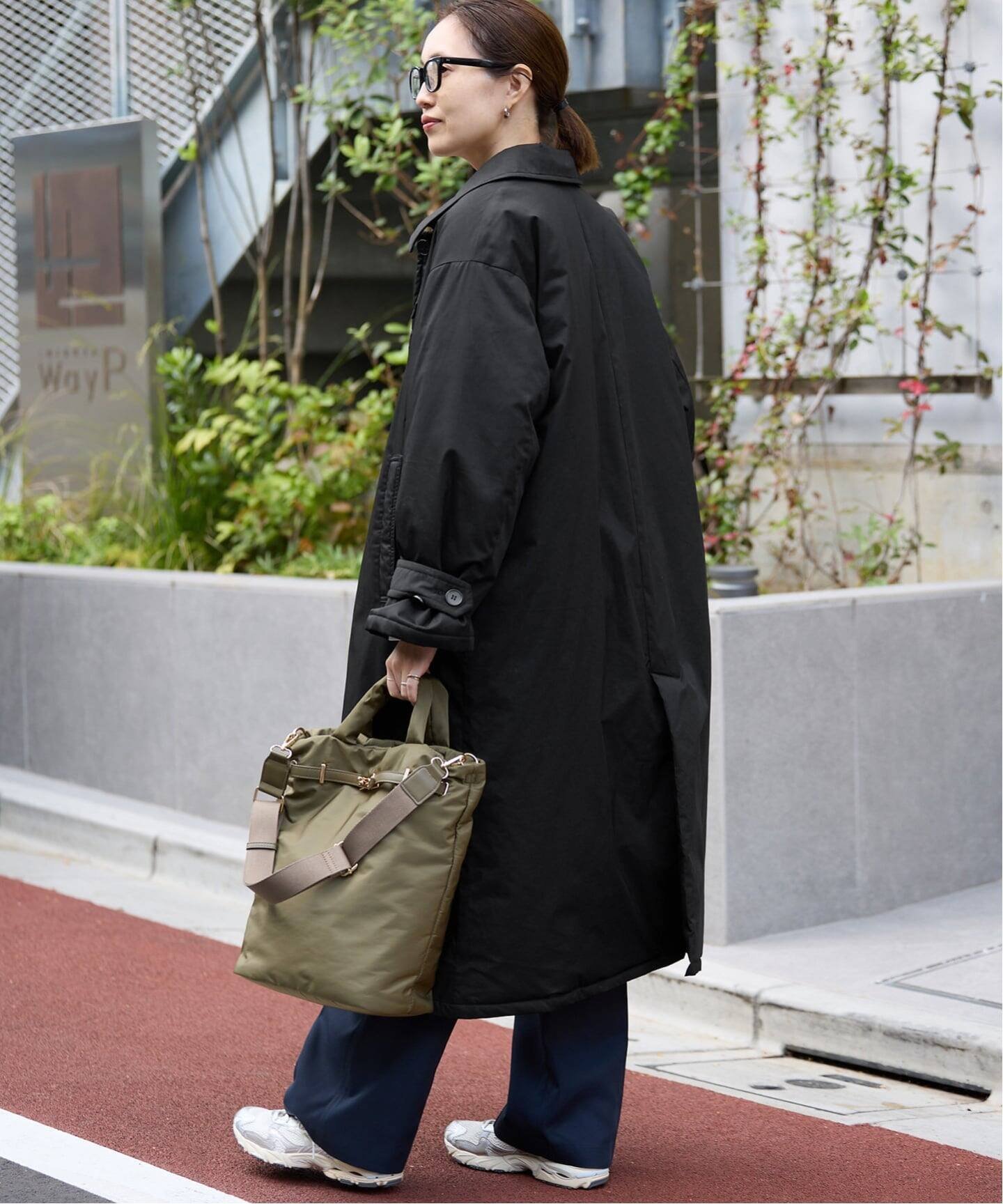SLOBE IENA｜撥水中綿ステンカラーコート | Rakuten Fashion(楽天