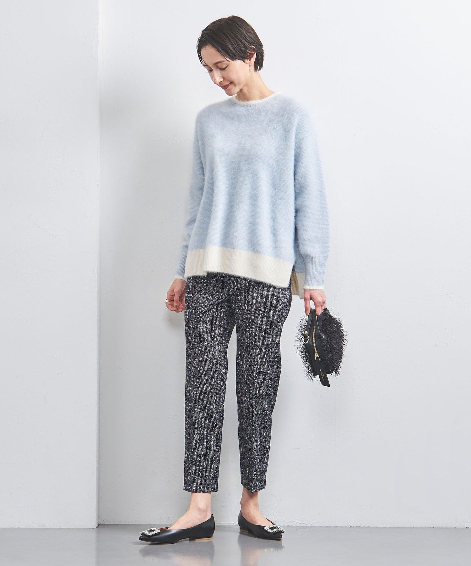 UNITED ARROWS LTD. OUTLET｜フォックス カシミヤ クルーネック ニット