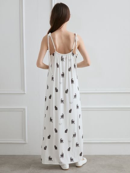 gelato pique｜CAT総柄キャミワンピース | Rakuten Fashion(楽天