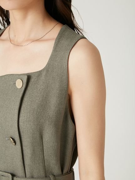 FRAY I.D｜ダブルヘリンボーンジレワンピース | Rakuten Fashion(楽天