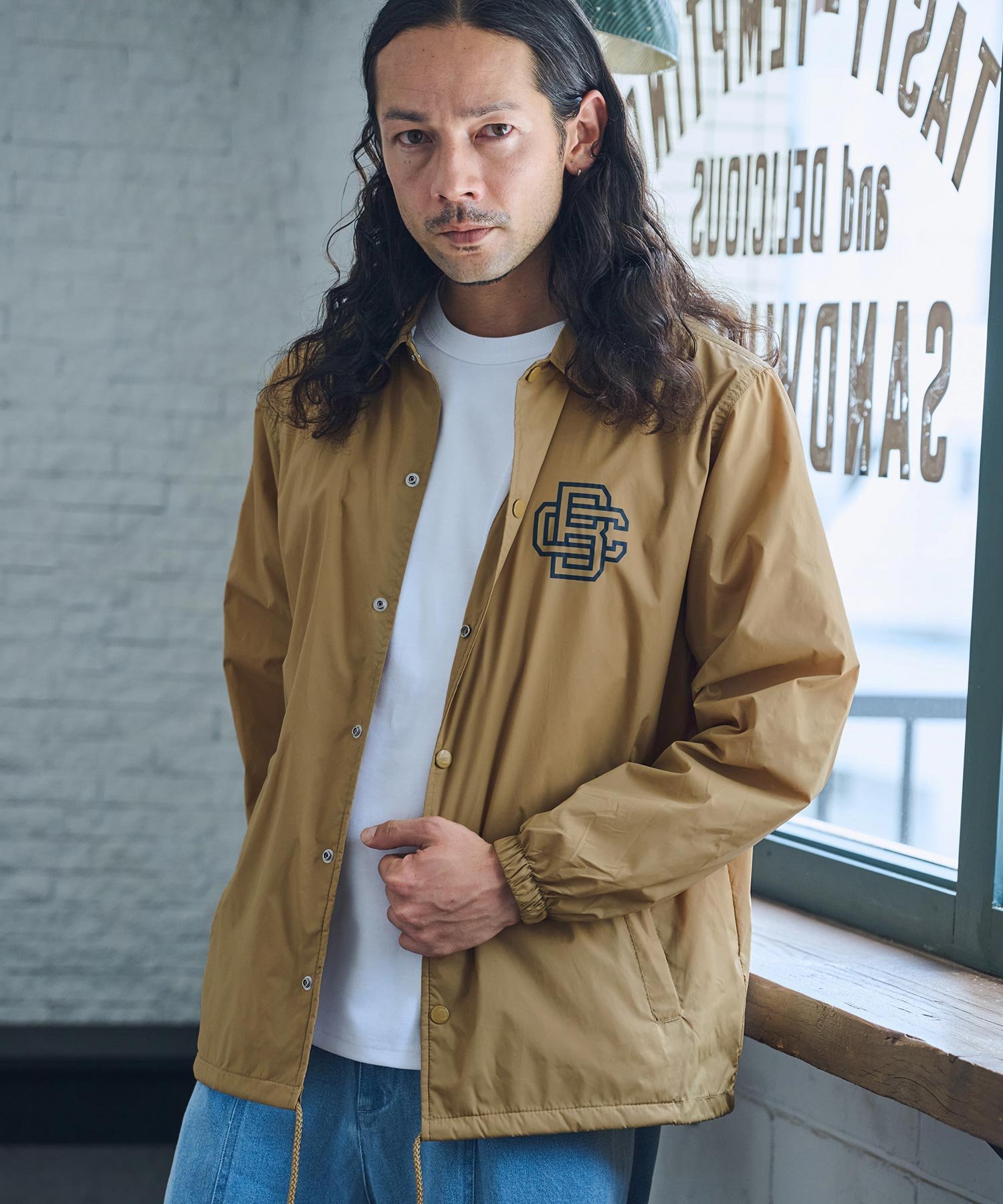 CAMBIO｜mj10245- プリントコーチジャケット(Numbering) | Rakuten