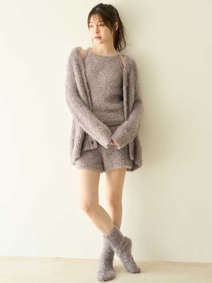 SNIDEL HOME｜シャギーカーディガン | Rakuten Fashion(楽天