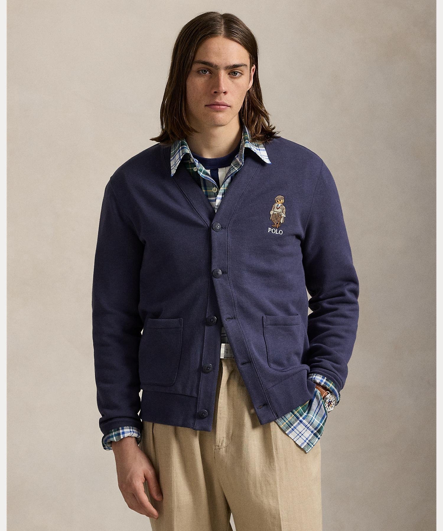 RALPH LAUREN｜Polo ベア フリース カーディガン | Rakuten Fashion