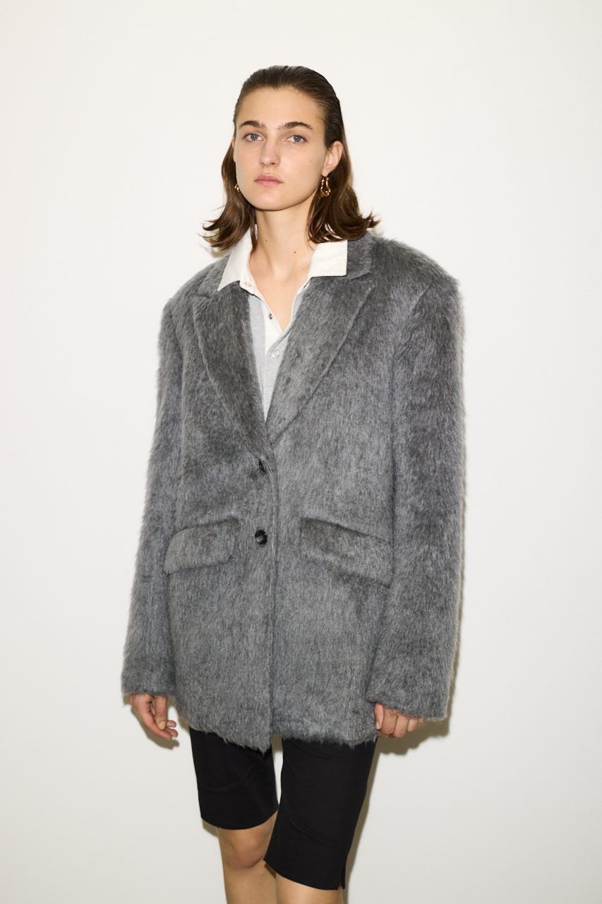 SLY｜【THROW】SHAGGY TAILOR ジャケット | Rakuten Fashion(楽天