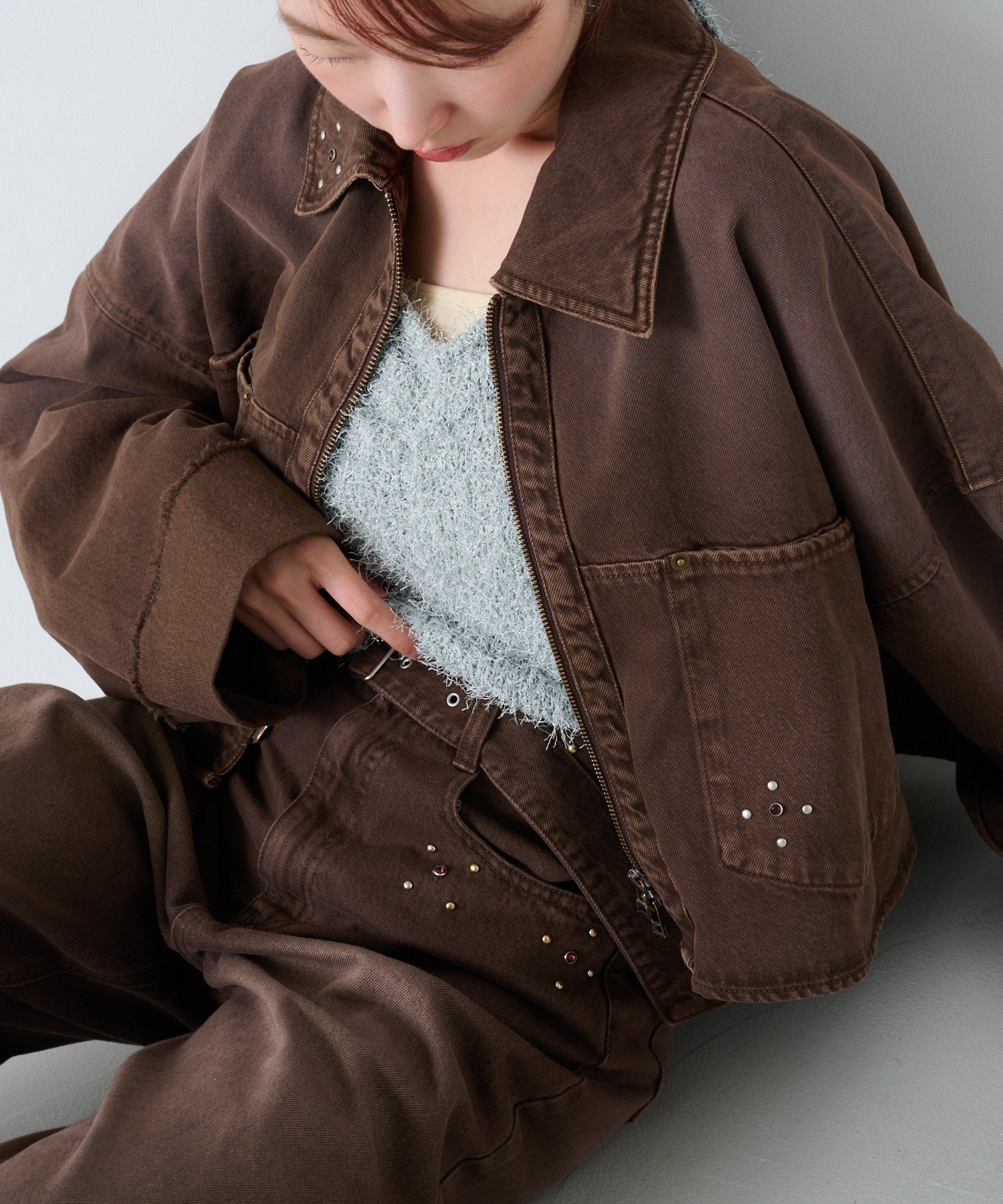 PAL GROUP OUTLET｜【Kastane】ビジューデニムジャケット | Rakuten
