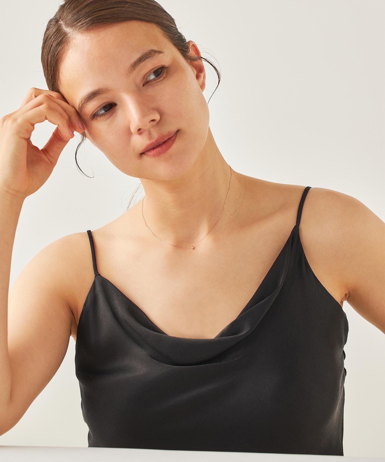 ete｜[レイヤード] K10MPG ダイヤモンド ネックレス | Rakuten Fashion