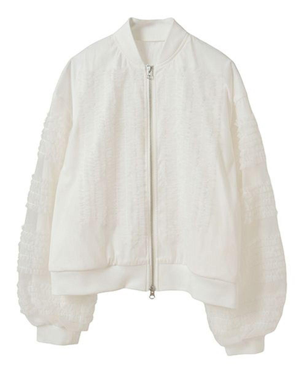 Candy Stripper｜OVERLAPPED FRILL BLOUSON | Rakuten Fashion(楽天